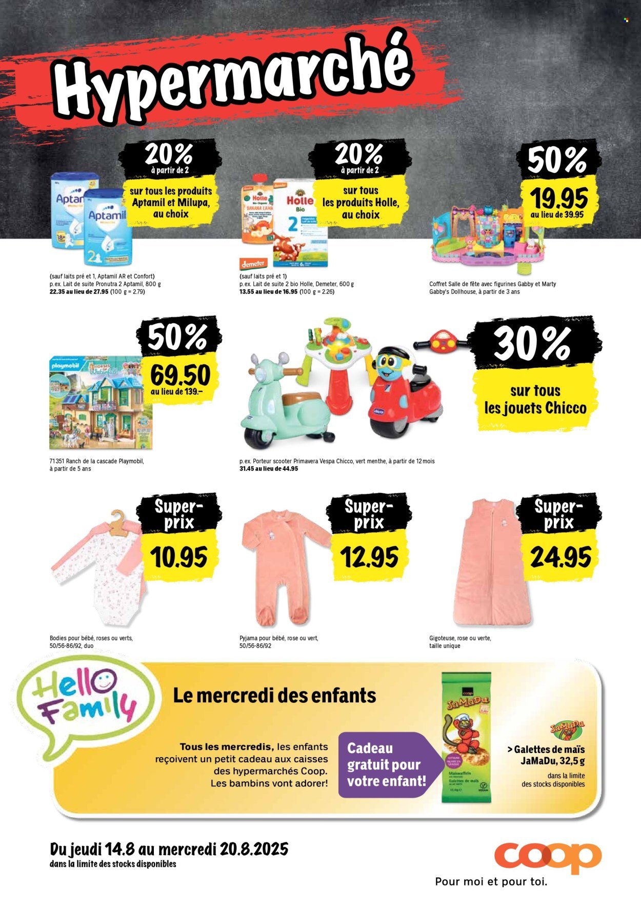 COOP Prospekt - Les actions Coop (2025-08-14 - 2025-08-20)