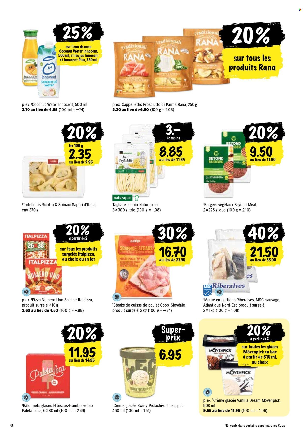 COOP Prospekt - Les actions Coop (2025-08-14 - 2025-08-20)