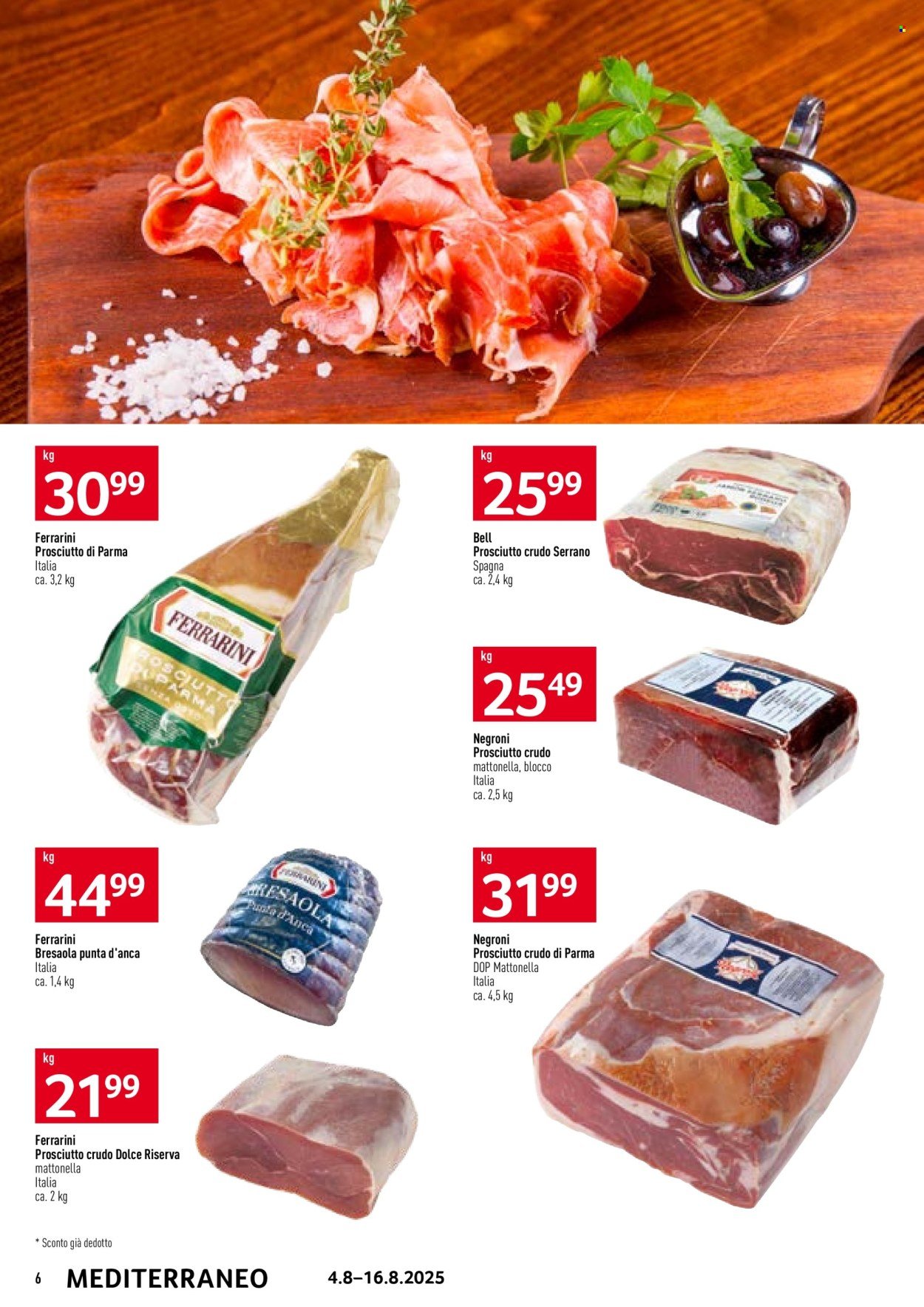 PRODEGA Prospekt - Mediterraneo (2025-08-04 - 2025-08-16)