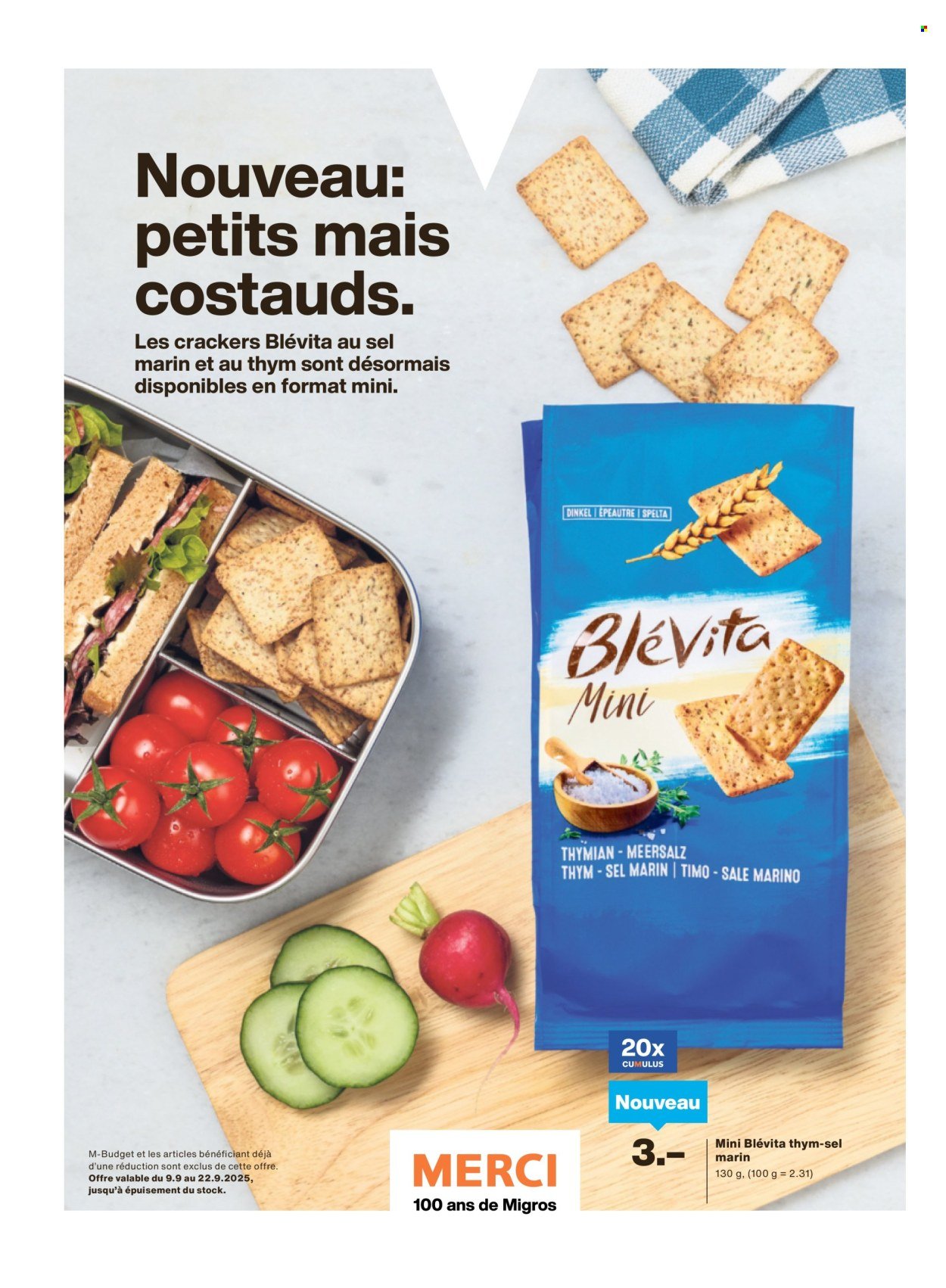 MIGROS Prospekt - Vom 9.9.2025 (2025-09-09 - 2025-09-15)