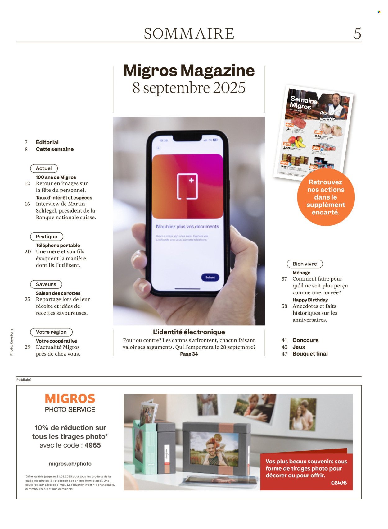 MIGROS Prospekt - Vom 9.9.2025 (2025-09-09 - 2025-09-15)