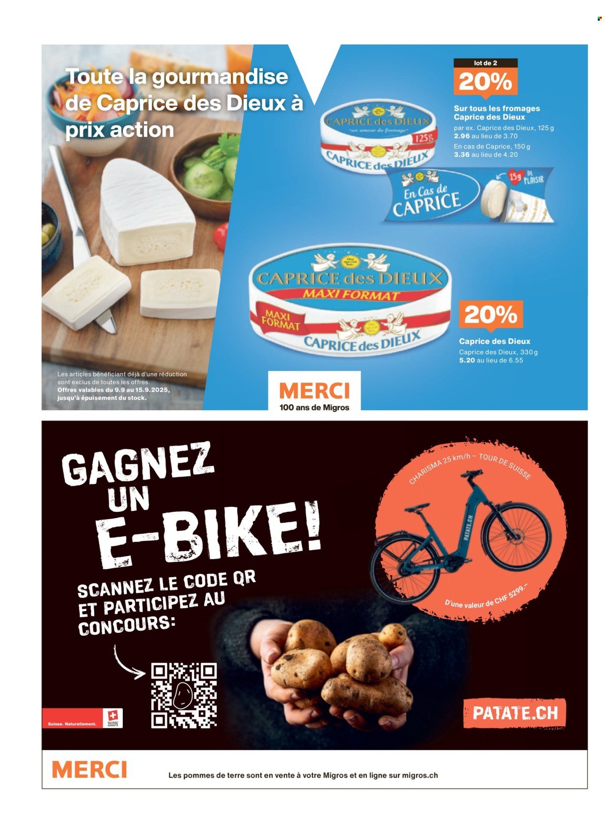MIGROS Prospekt - Vom 9.9.2025 (2025-09-09 - 2025-09-15)