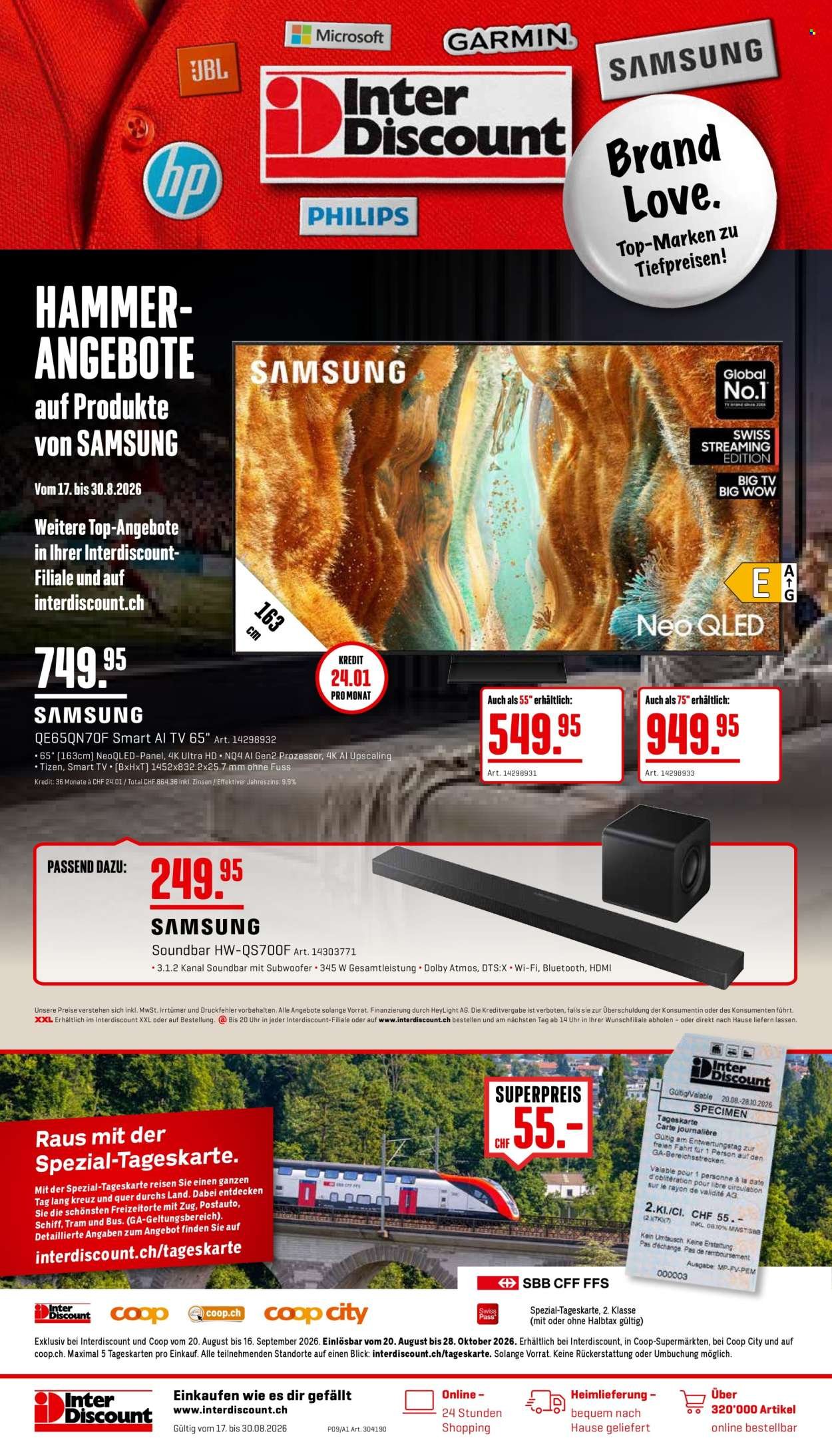 INTERDISCOUNT Prospekt - Vom 17.8.2026