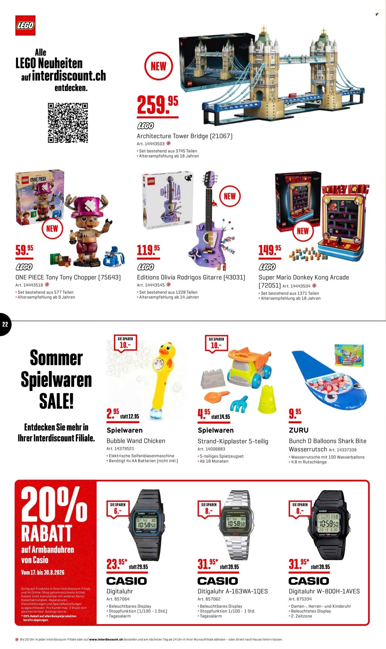 INTERDISCOUNT Prospekt - Vom 17.8.2026