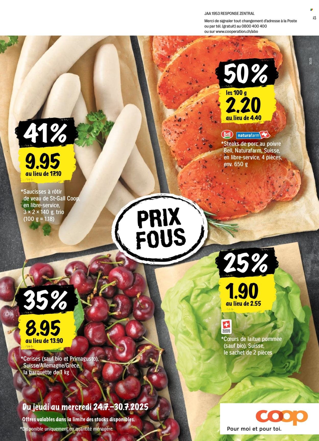 COOP Prospekt - COOPÉRATION (2025-07-24 - 2025-07-30)