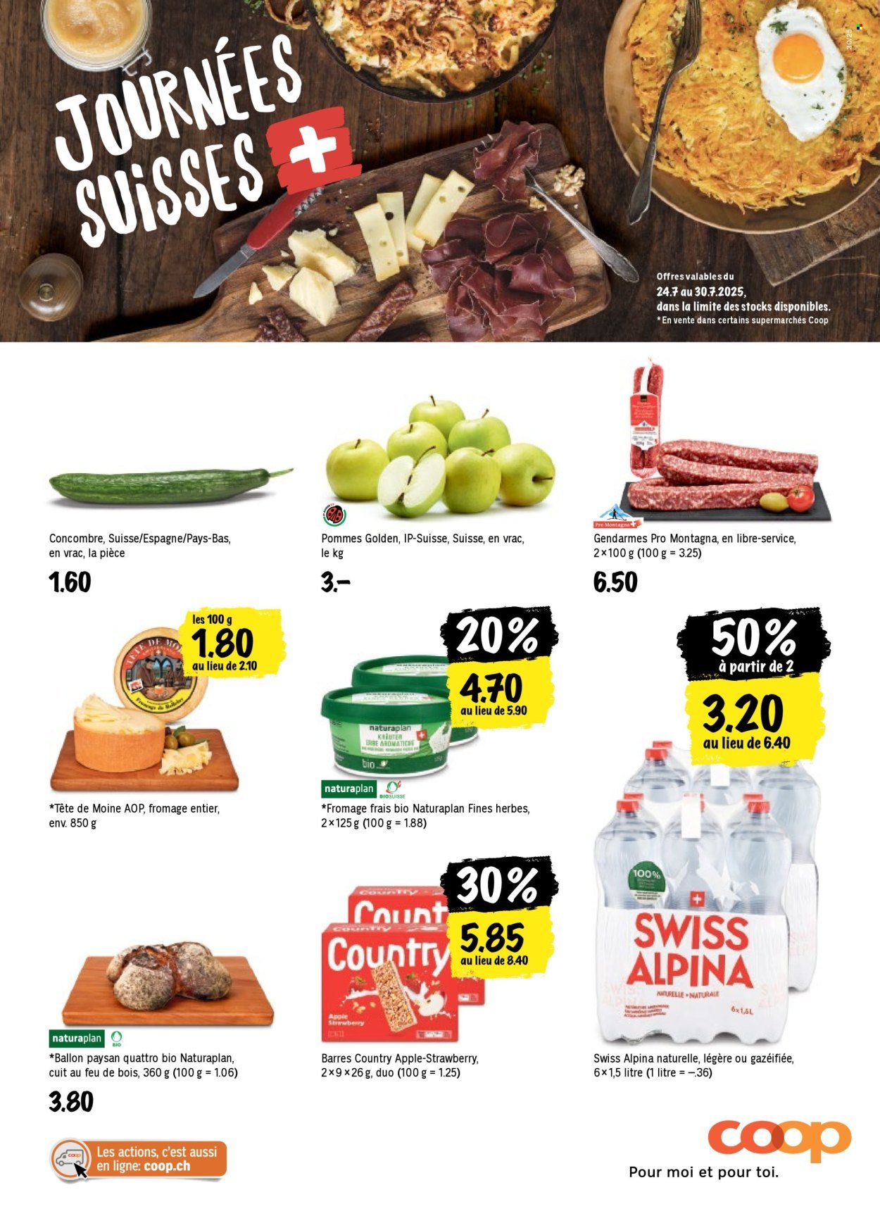 COOP Prospekt - COOPÉRATION (2025-07-24 - 2025-07-30)