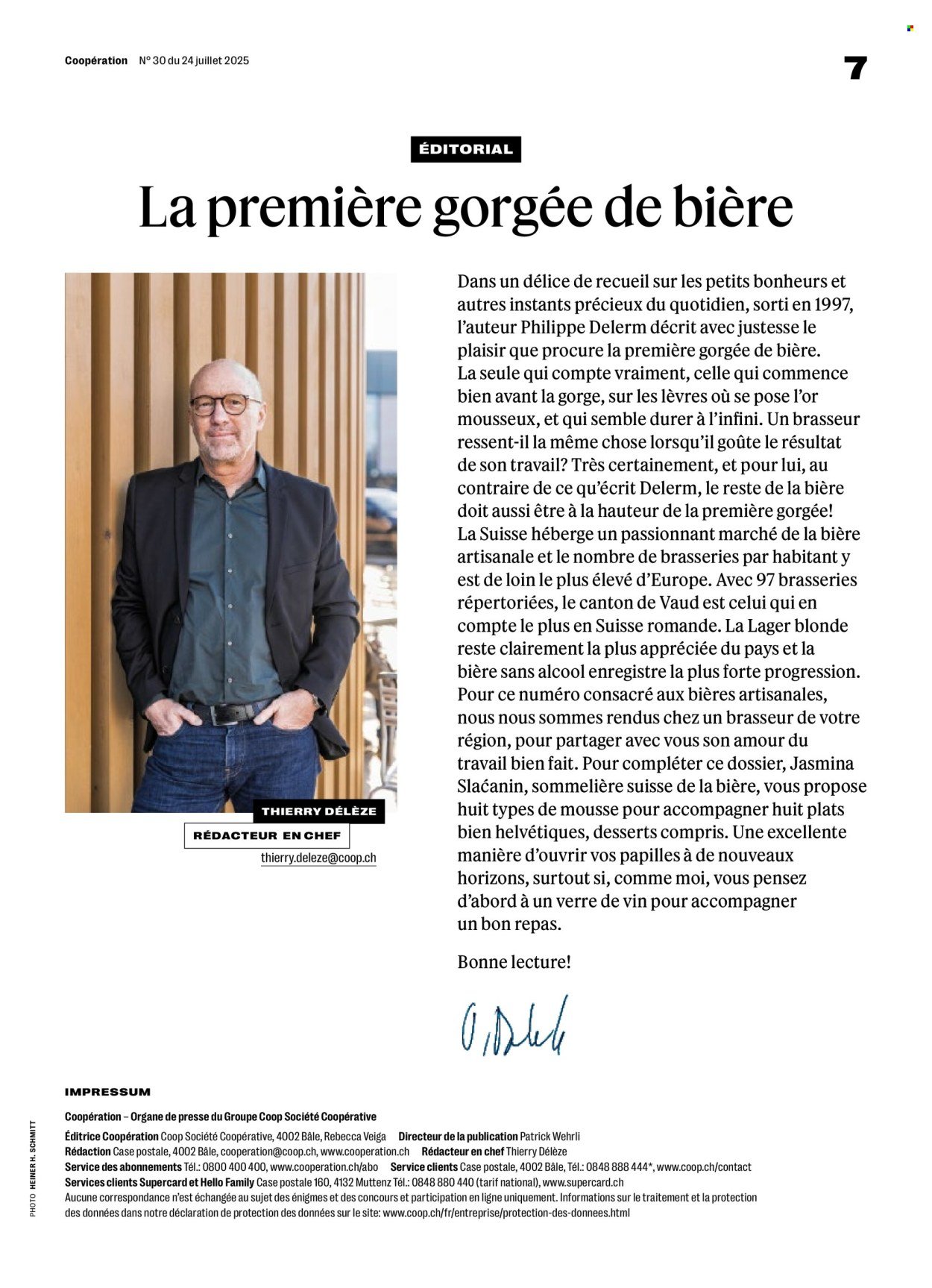 COOP Prospekt - COOPÉRATION (2025-07-24 - 2025-07-30)