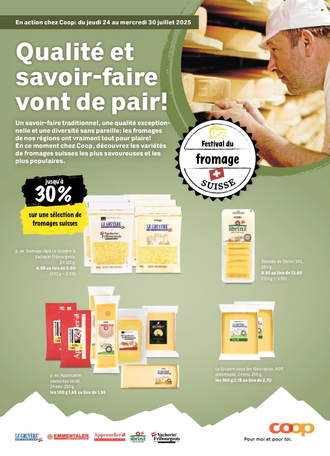 COOP Prospekt - COOPÉRATION (2025-07-24 - 2025-07-30)