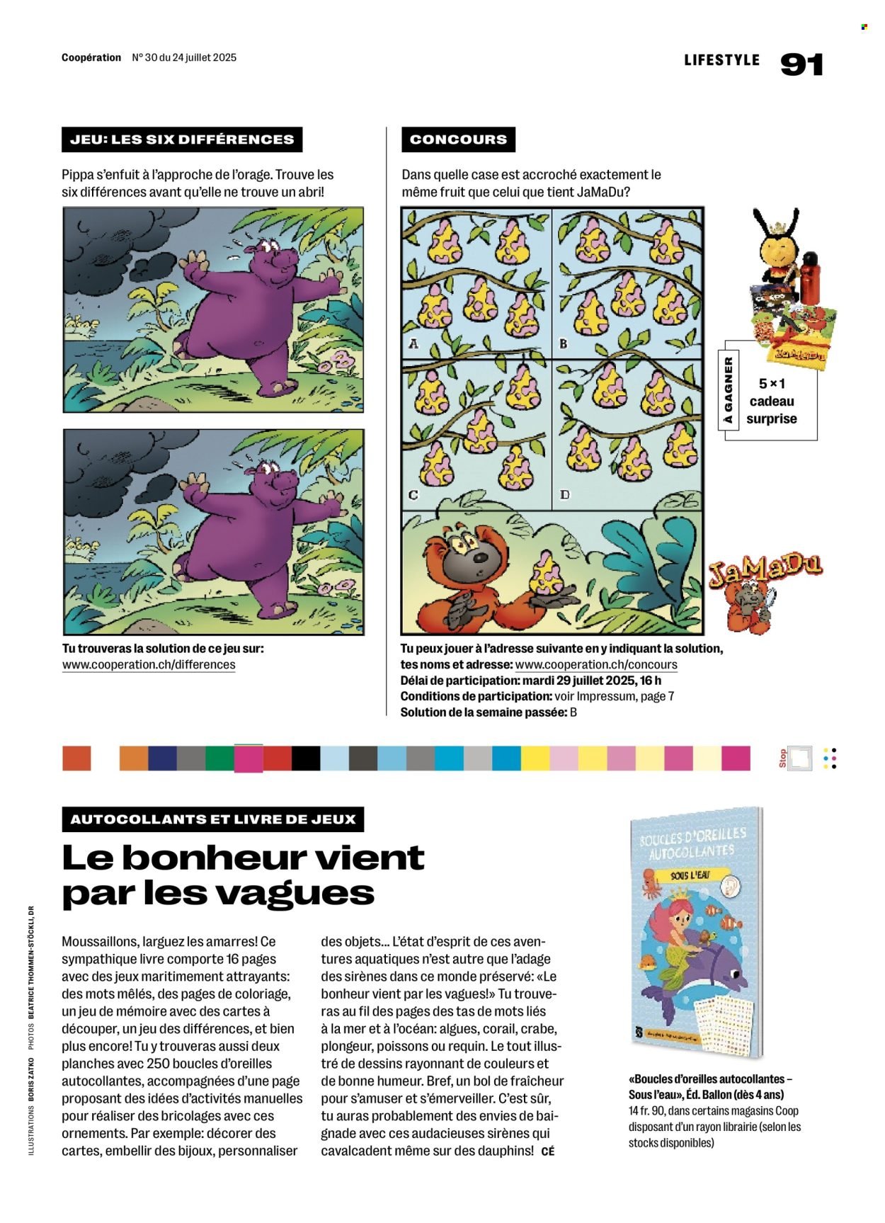 COOP Prospekt - COOPÉRATION (2025-07-24 - 2025-07-30)