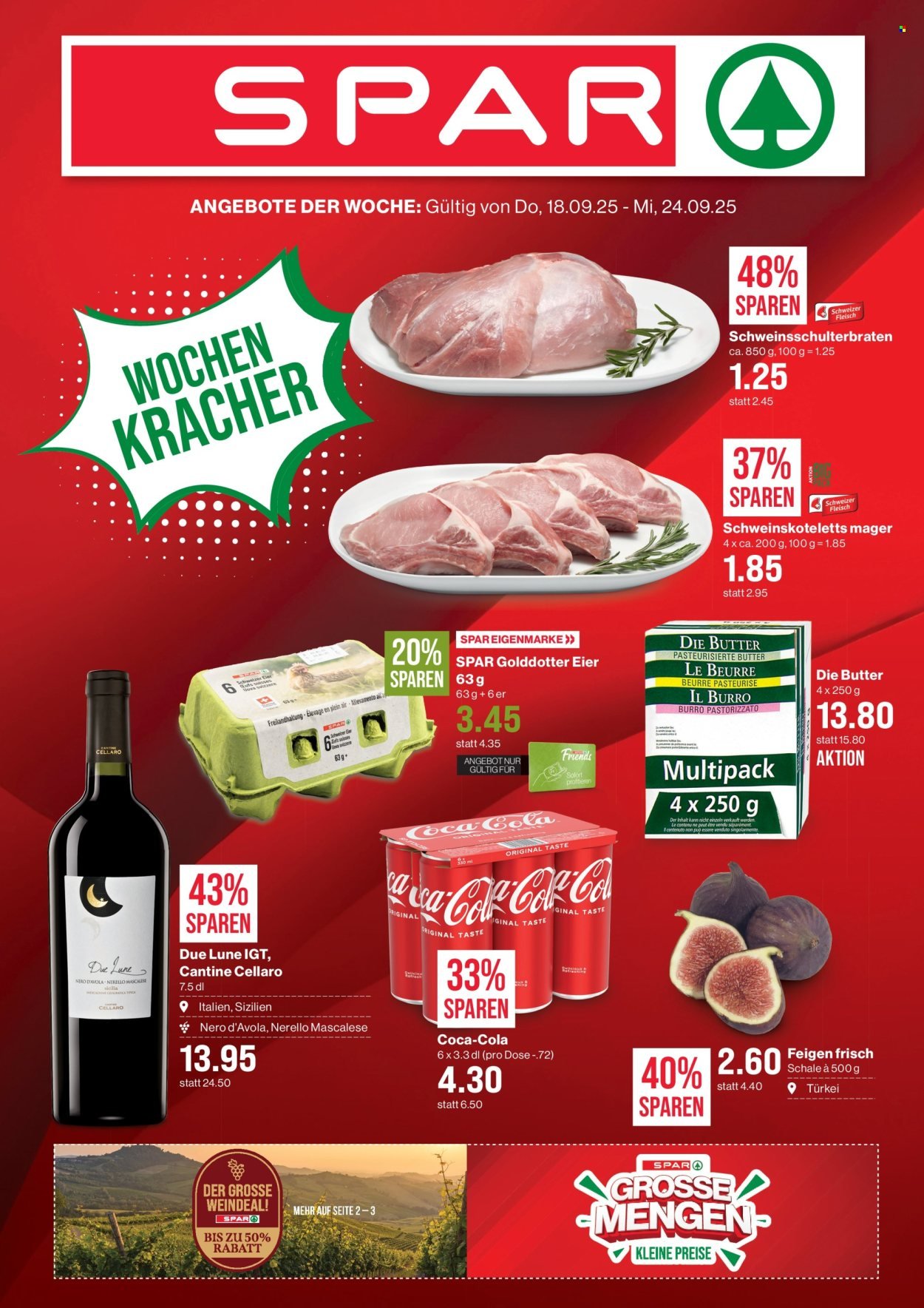 SPAR Prospekt - Vom 18.9.2025 (2025-09-18 - 2025-09-24) | 1
