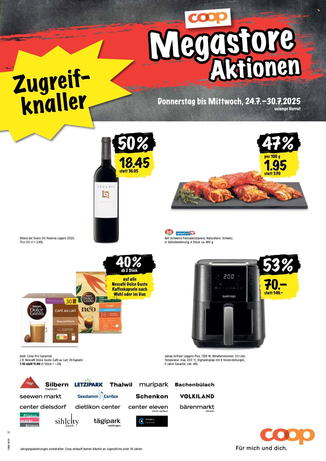 COOP Prospekt - Coop Aktionen (2025-07-24 - 2025-07-30)