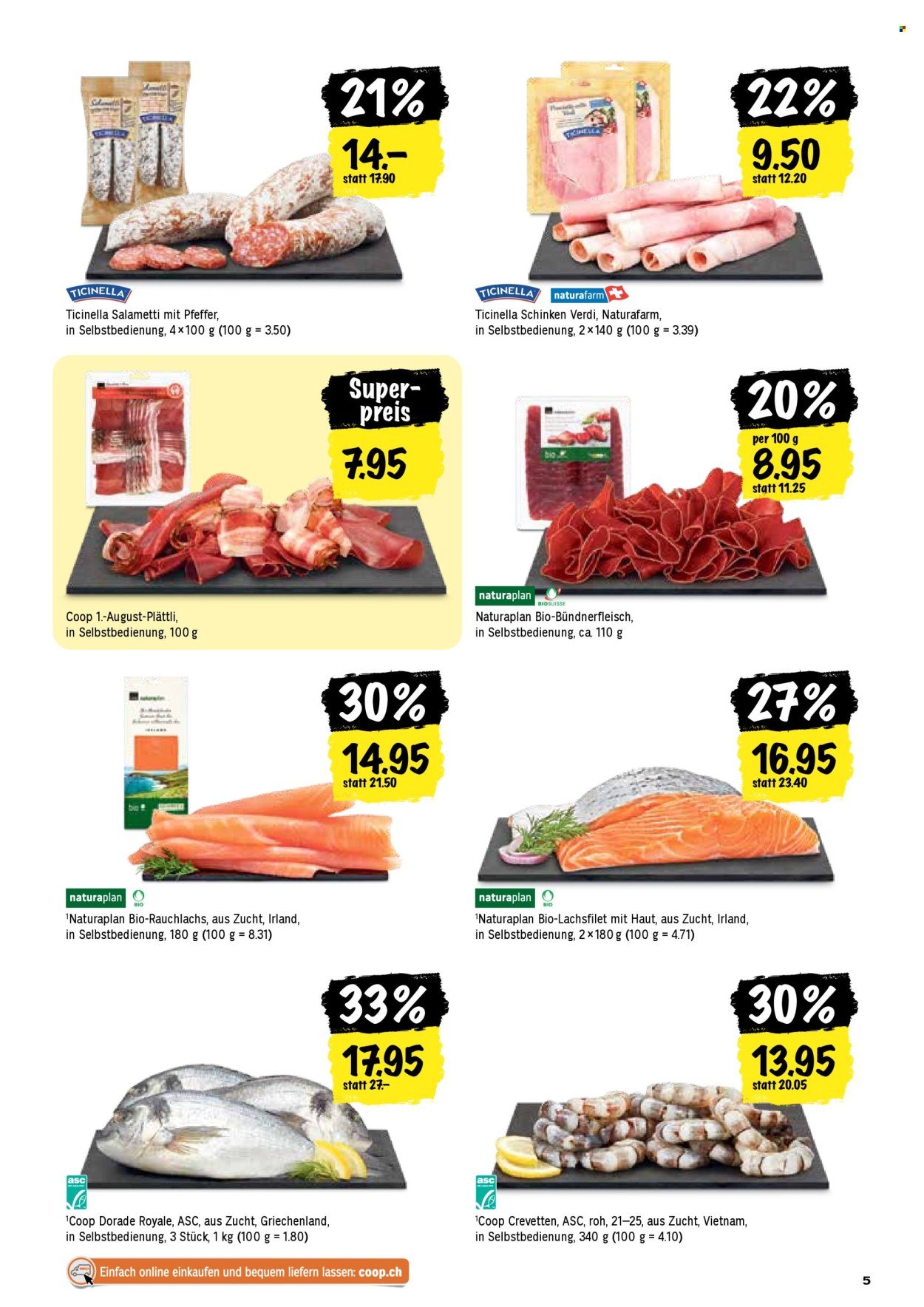 COOP Prospekt - Coop Aktionen (2025-07-24 - 2025-07-30)