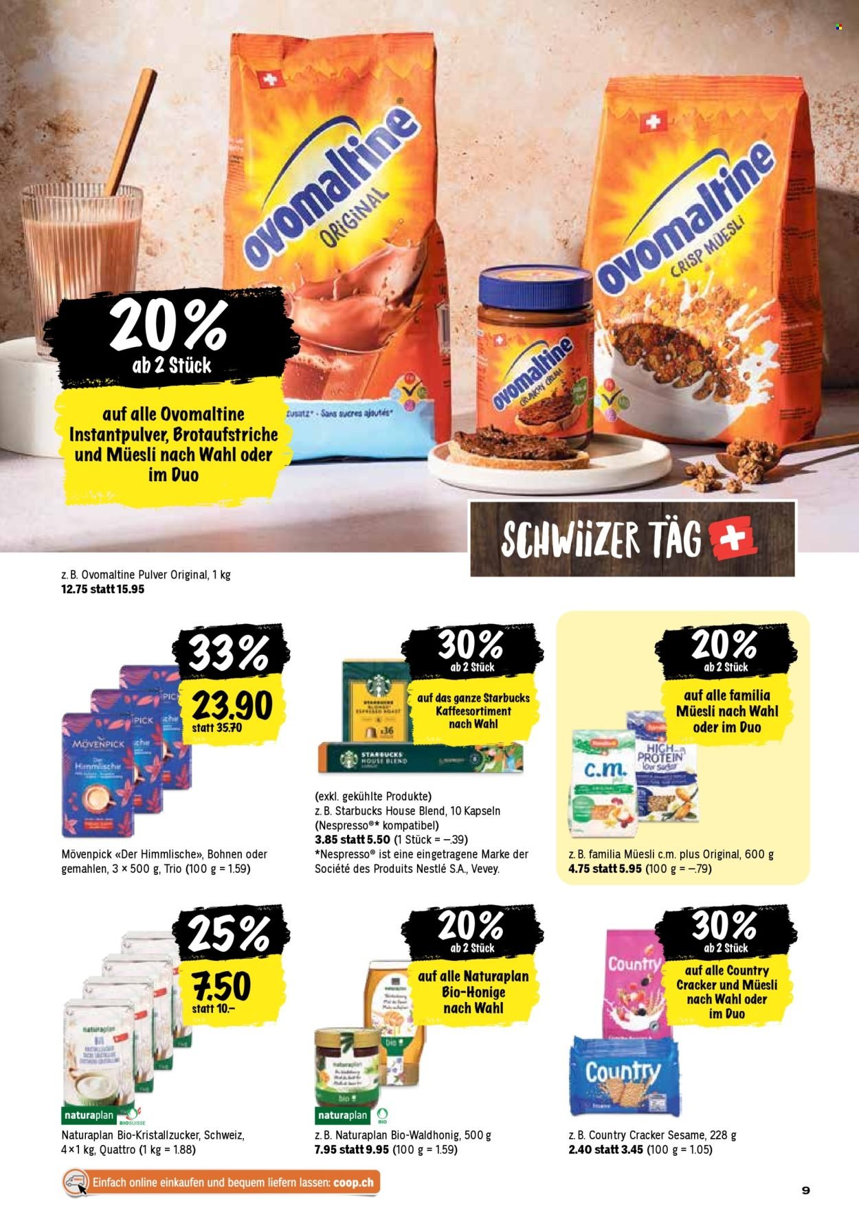 COOP Prospekt - Coop Aktionen (2025-07-24 - 2025-07-30)