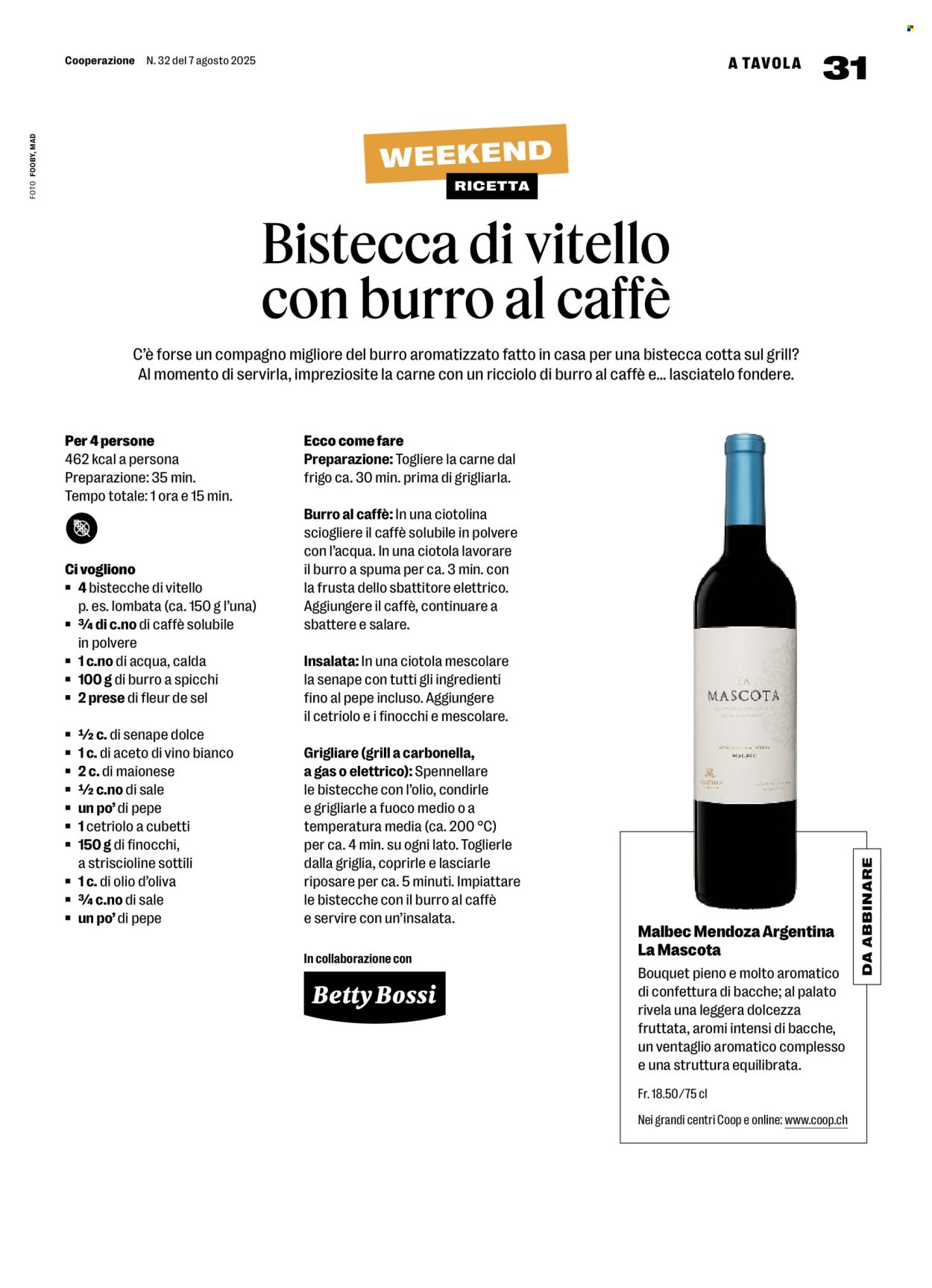 COOP Prospekt - Cooperazione (2025-08-07 - 2025-08-13)