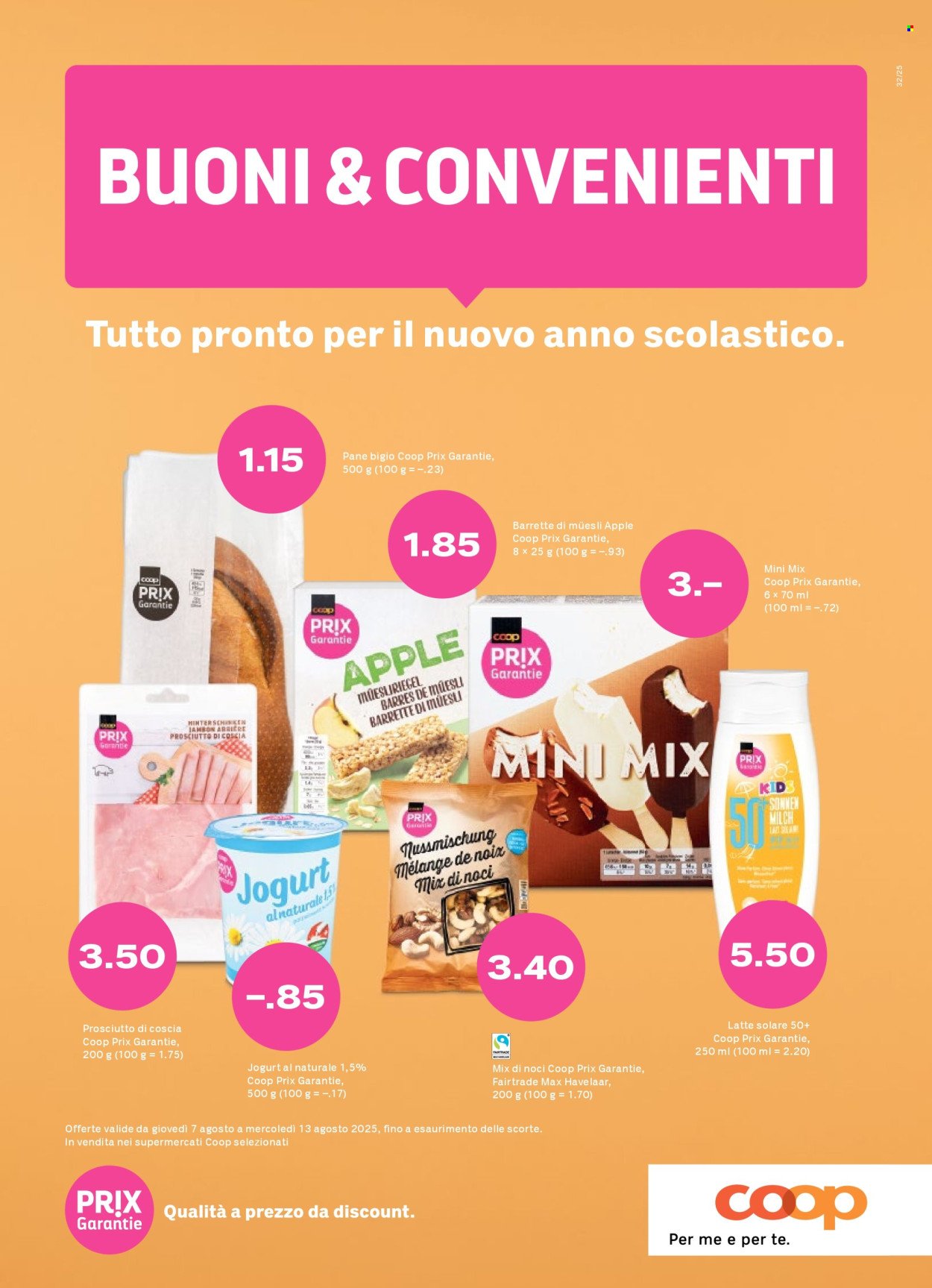 COOP Prospekt - Cooperazione (2025-08-07 - 2025-08-13)
