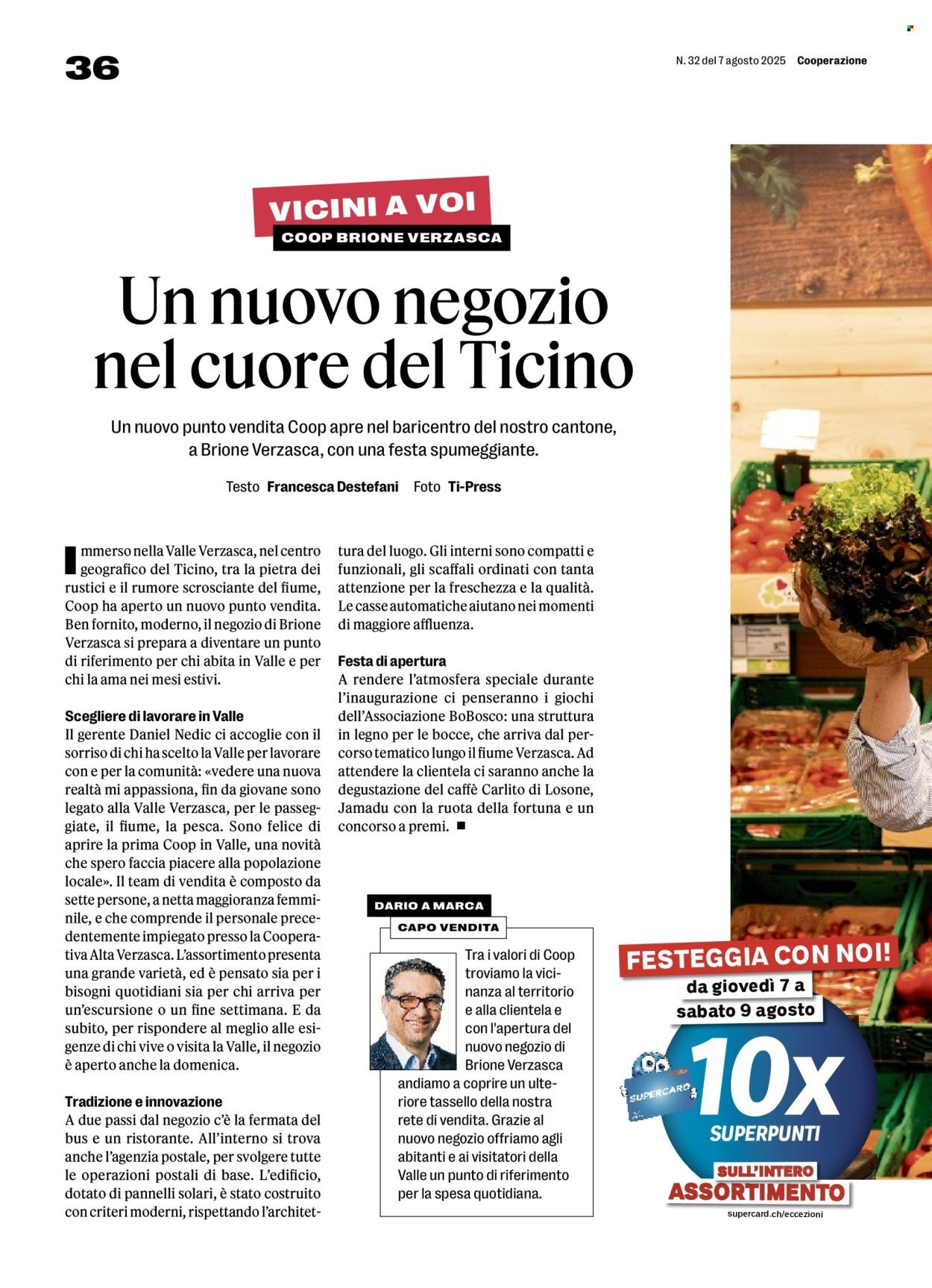 COOP Prospekt - Cooperazione (2025-08-07 - 2025-08-13)