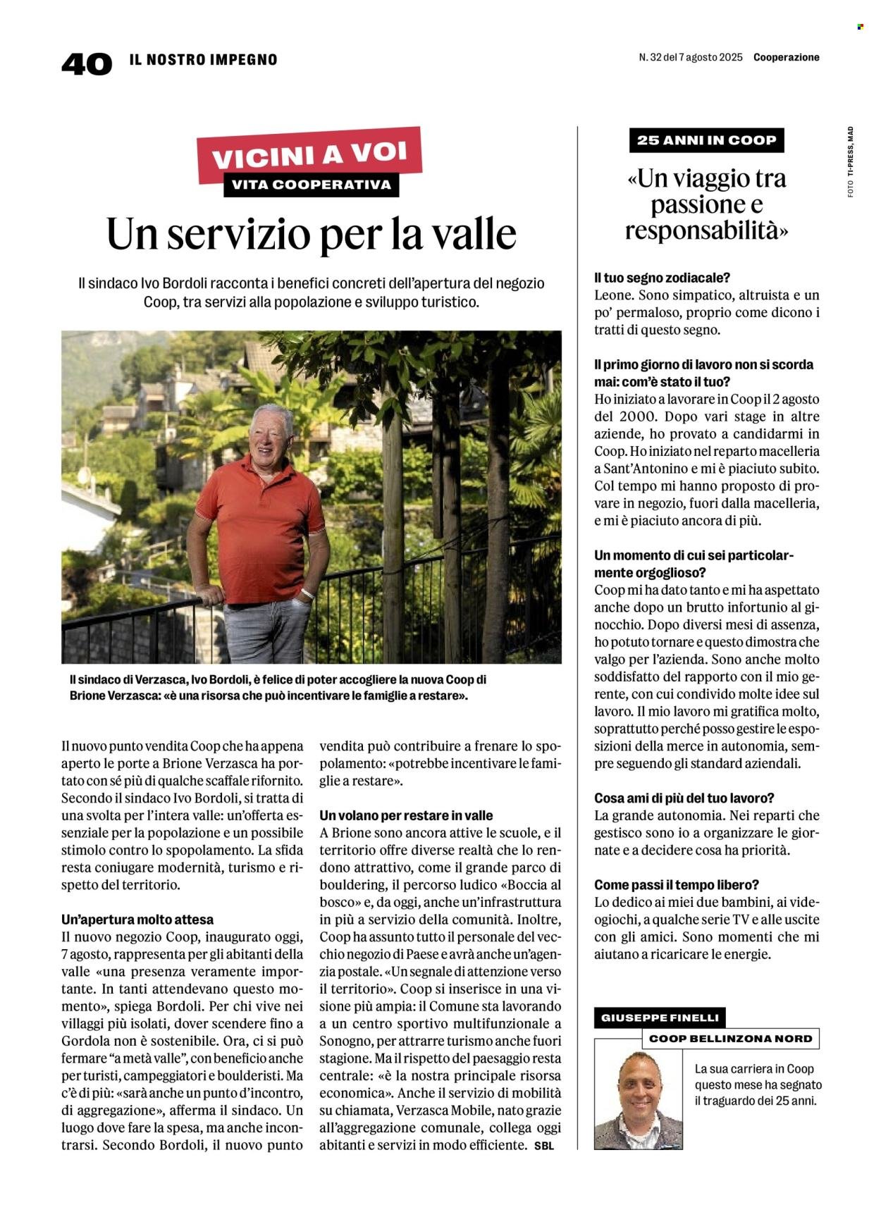 COOP Prospekt - Cooperazione (2025-08-07 - 2025-08-13)