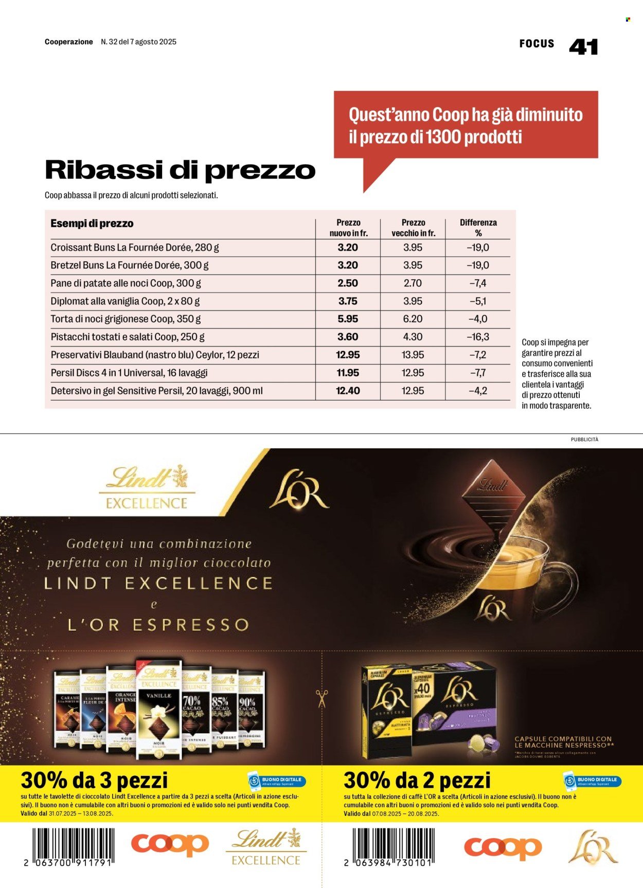 COOP Prospekt - Cooperazione (2025-08-07 - 2025-08-13)