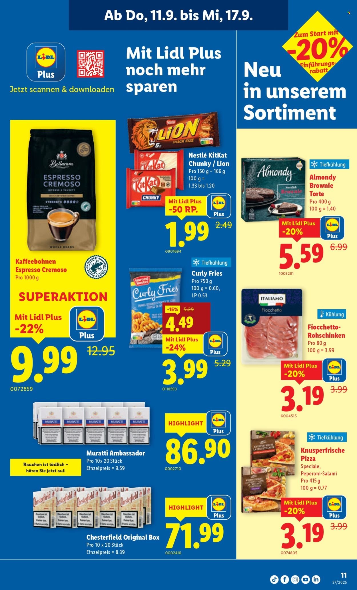 LIDL Prospekt - KW 37 (2025-09-11 - 2025-09-17)