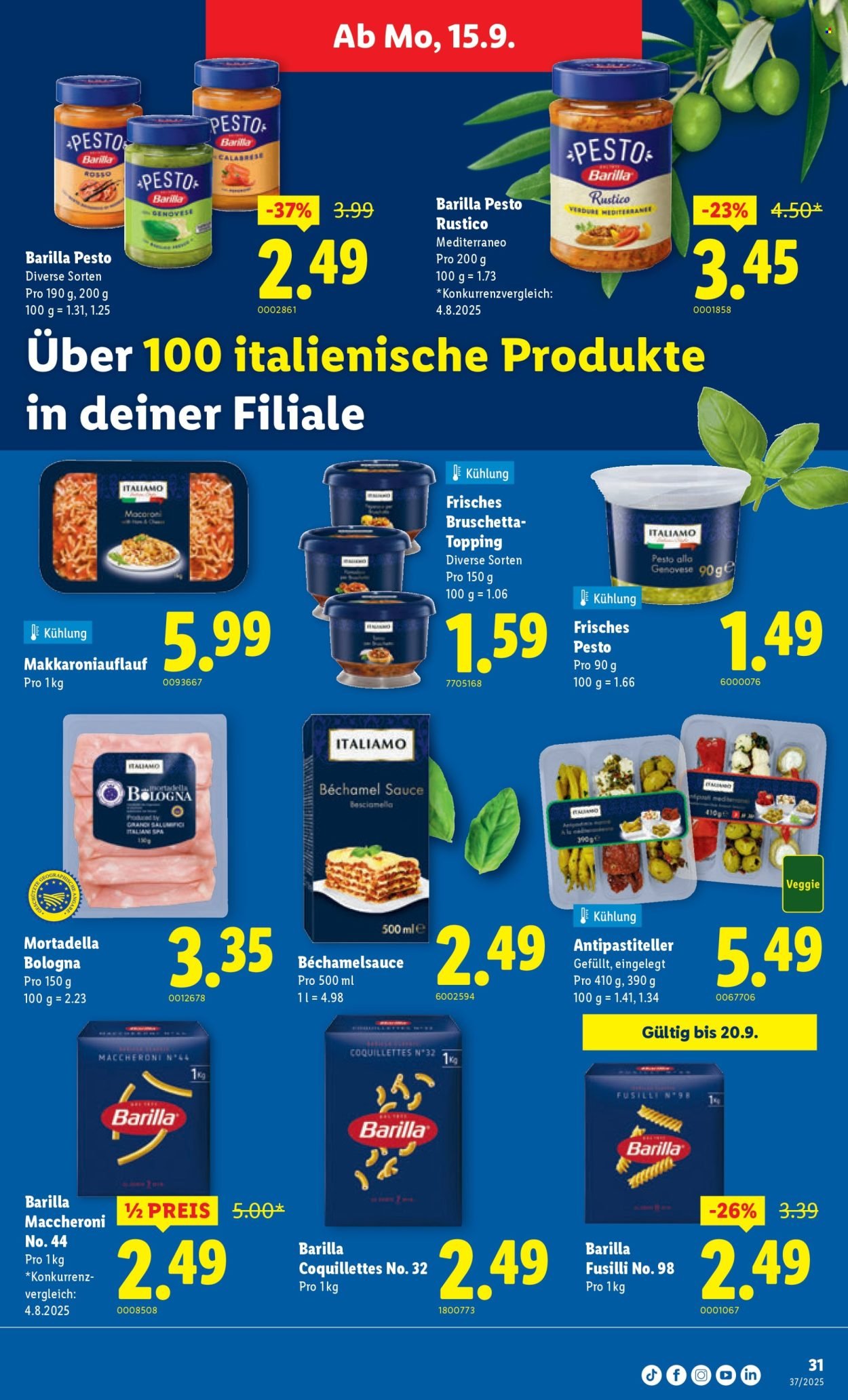 LIDL Prospekt - KW 37 (2025-09-11 - 2025-09-17)
