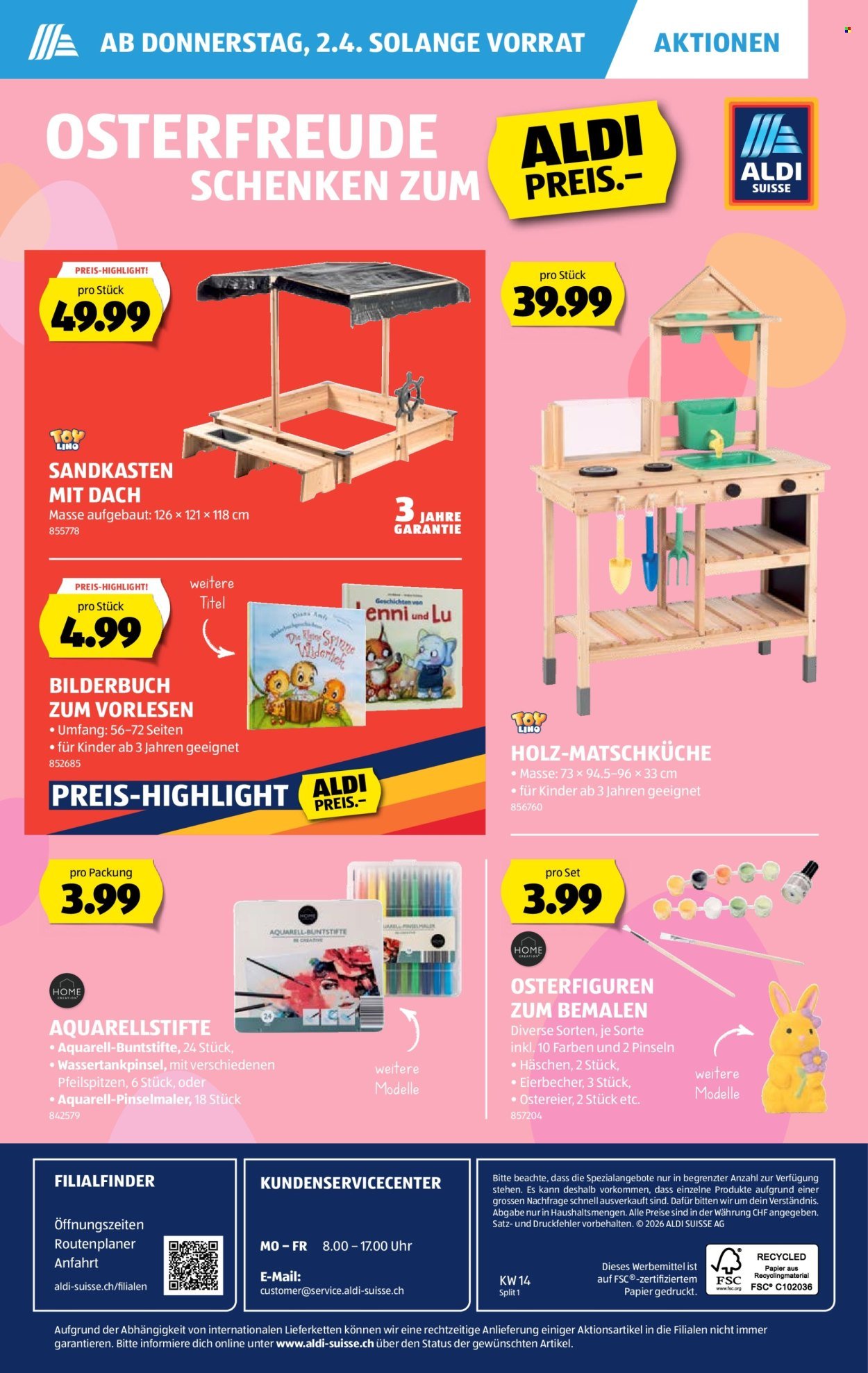 ALDI Prospekt - Vom 2.4.2026 (2026-04-02 - 2026-04-08)