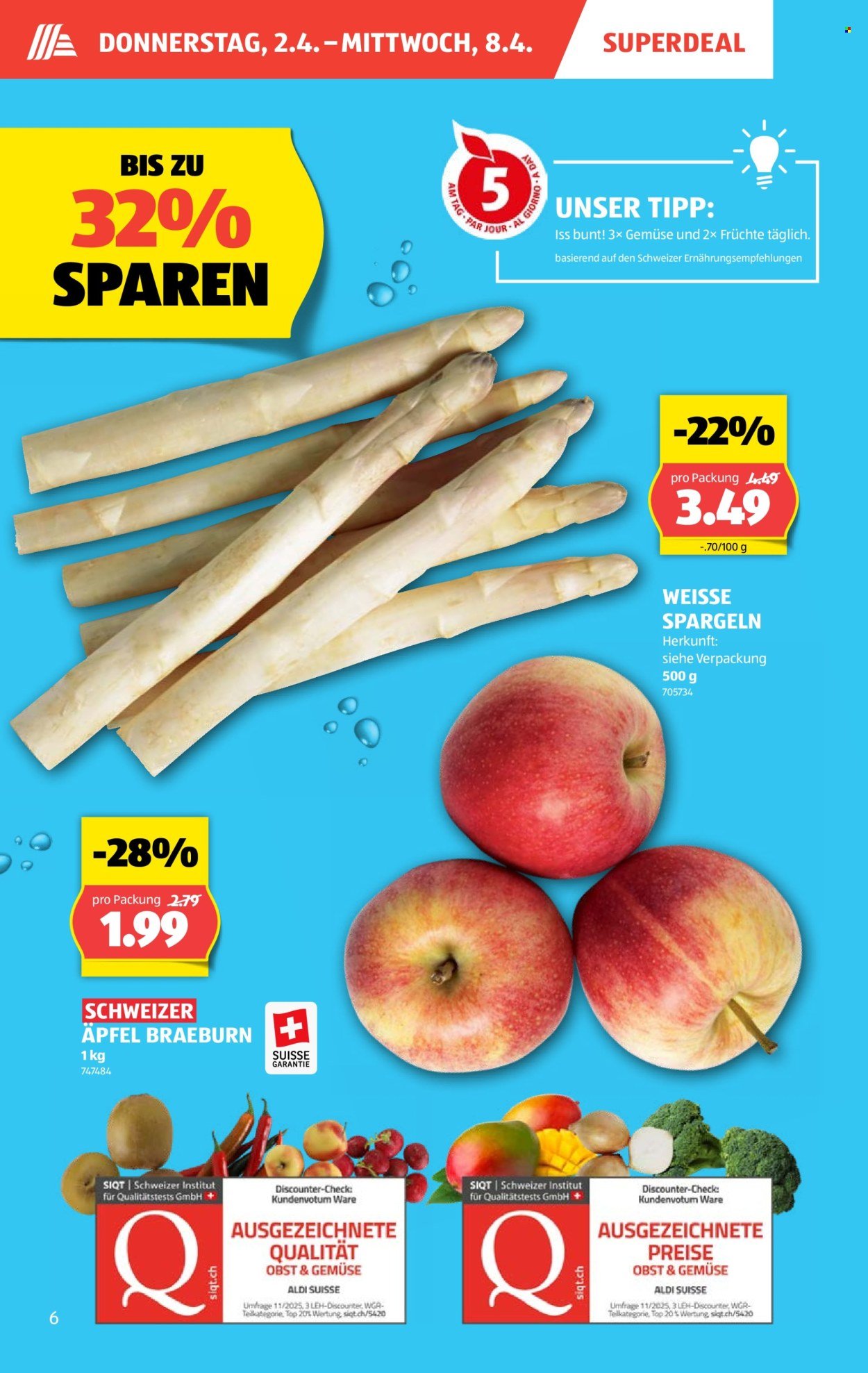 ALDI Prospekt - Vom 2.4.2026 (2026-04-02 - 2026-04-08)