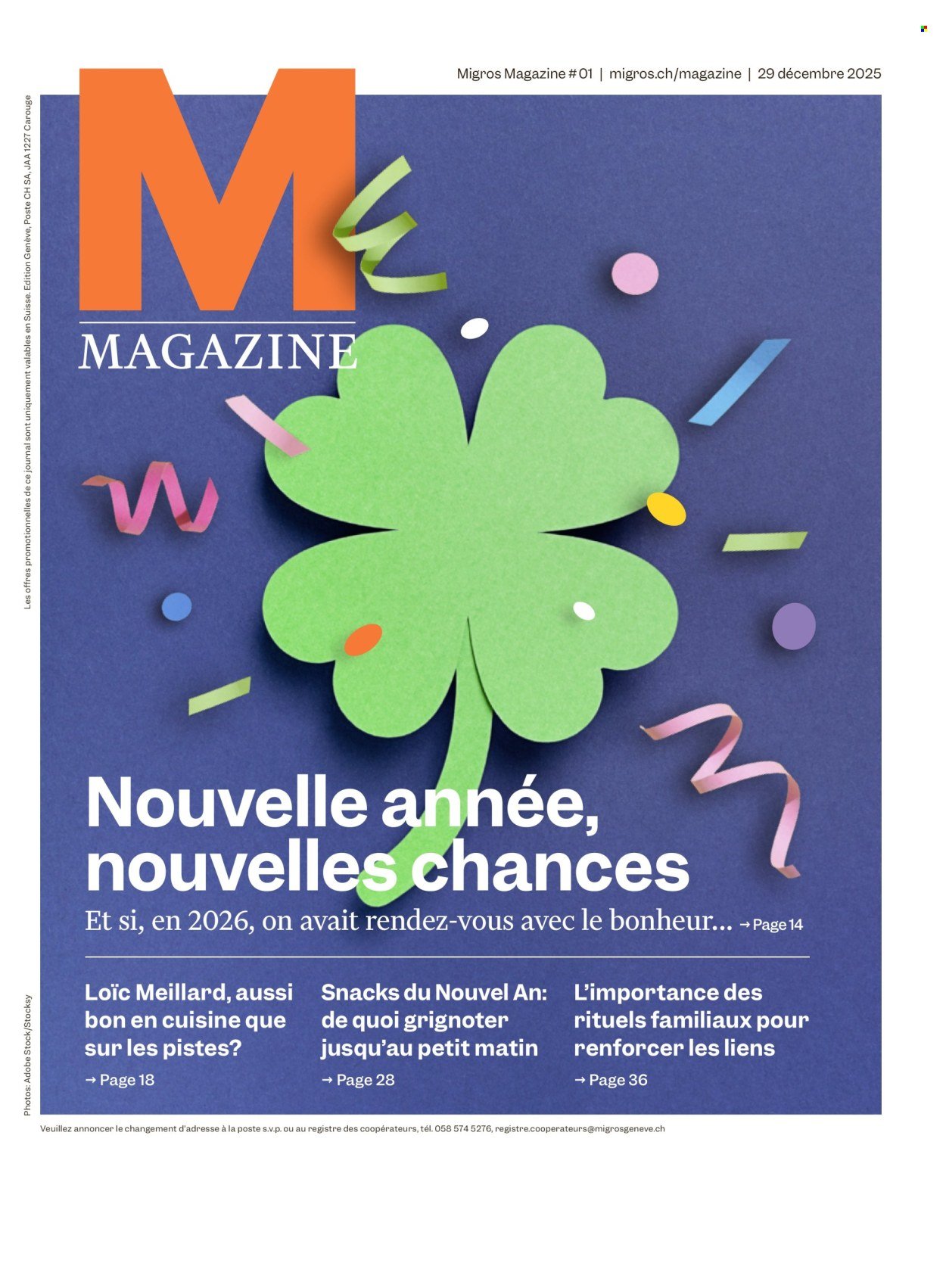 MIGROS Prospekt - Vom 30.12.2025 (2025-12-30 - 2026-01-05)