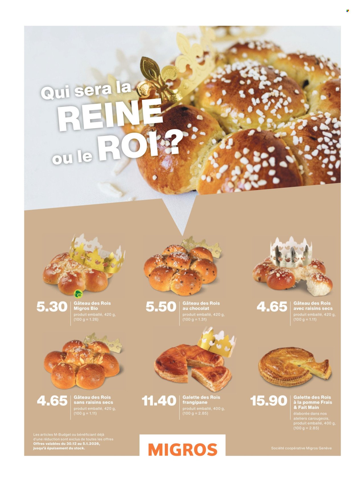 MIGROS Prospekt - Vom 30.12.2025 (2025-12-30 - 2026-01-05)