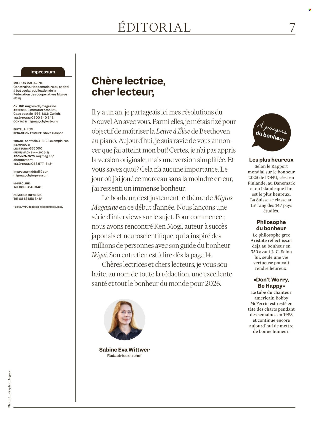 MIGROS Prospekt - Vom 30.12.2025 (2025-12-30 - 2026-01-05)