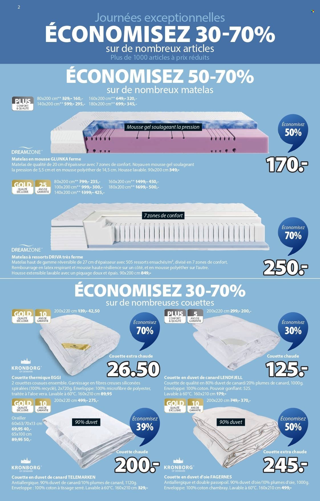 JYSK Prospekt - Offres exceptionnelles (2025-12-23 - 2026-01-05)