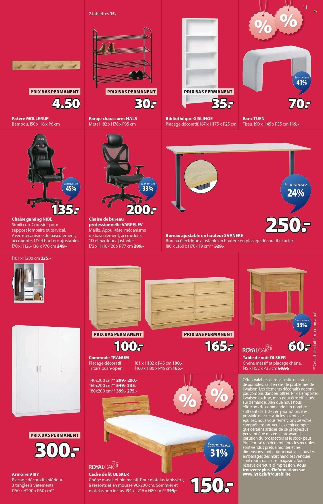 JYSK Prospekt - Offres exceptionnelles (2025-12-23 - 2026-01-05)