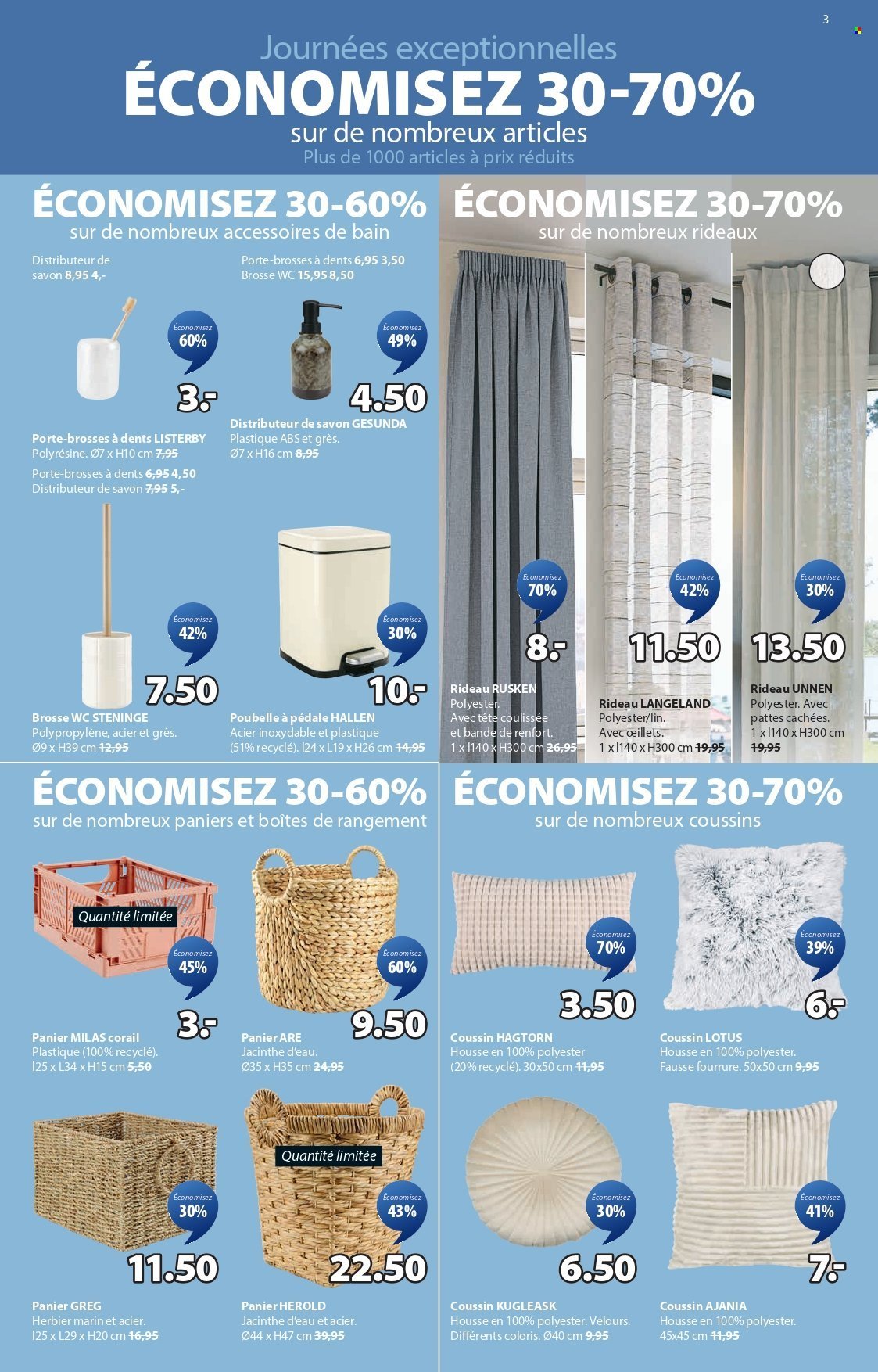 JYSK Prospekt - Offres exceptionnelles (2025-12-23 - 2026-01-05)