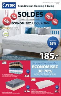 JYSK Prospekt - Offres exceptionnelles (2025-12-23 - 2026-01-05)