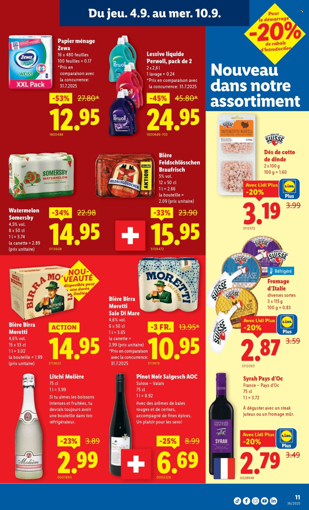 LIDL Prospekt - SEM 36 (2025-09-04 - 2025-09-10)