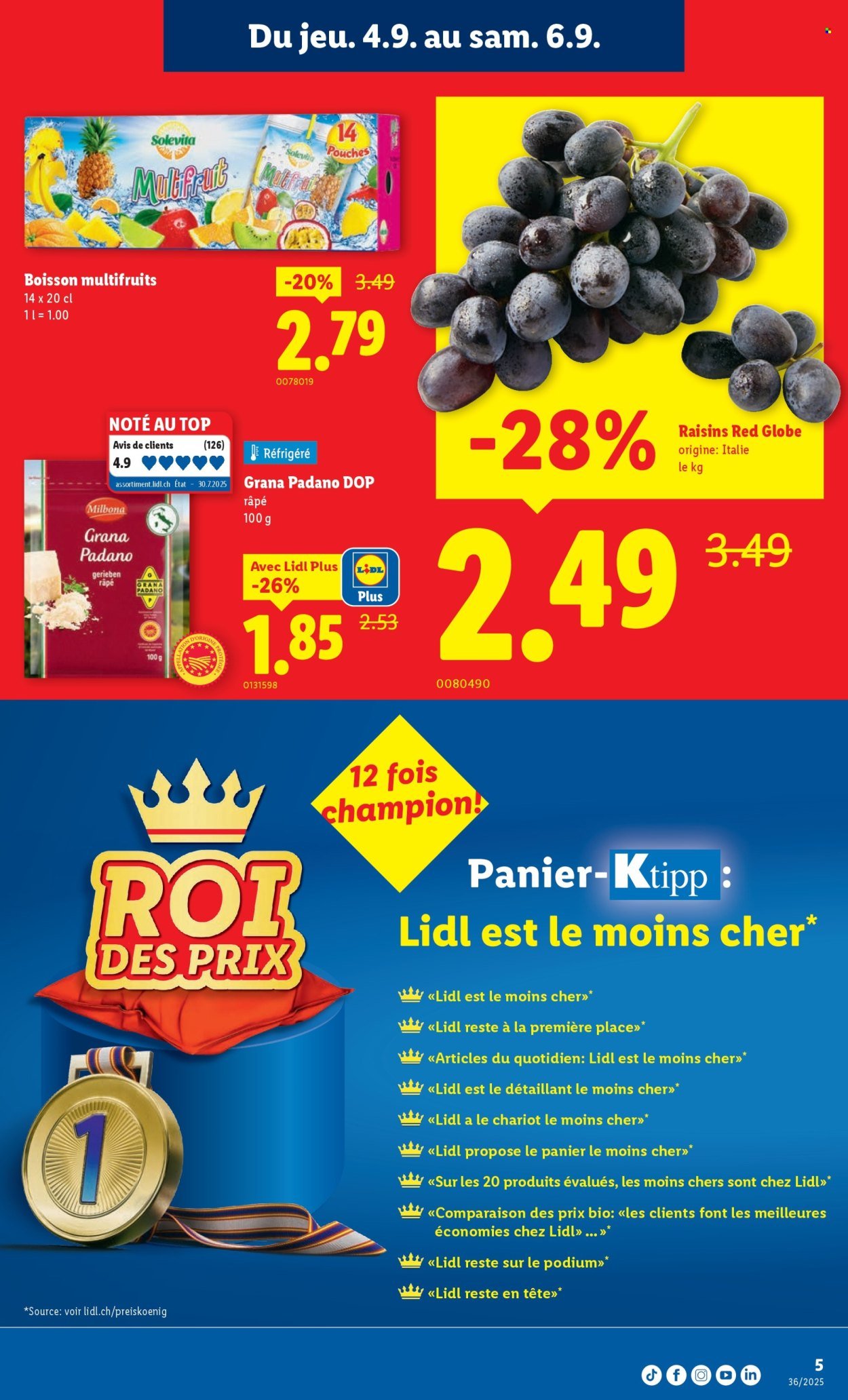 LIDL Prospekt - SEM 36 (2025-09-04 - 2025-09-10)