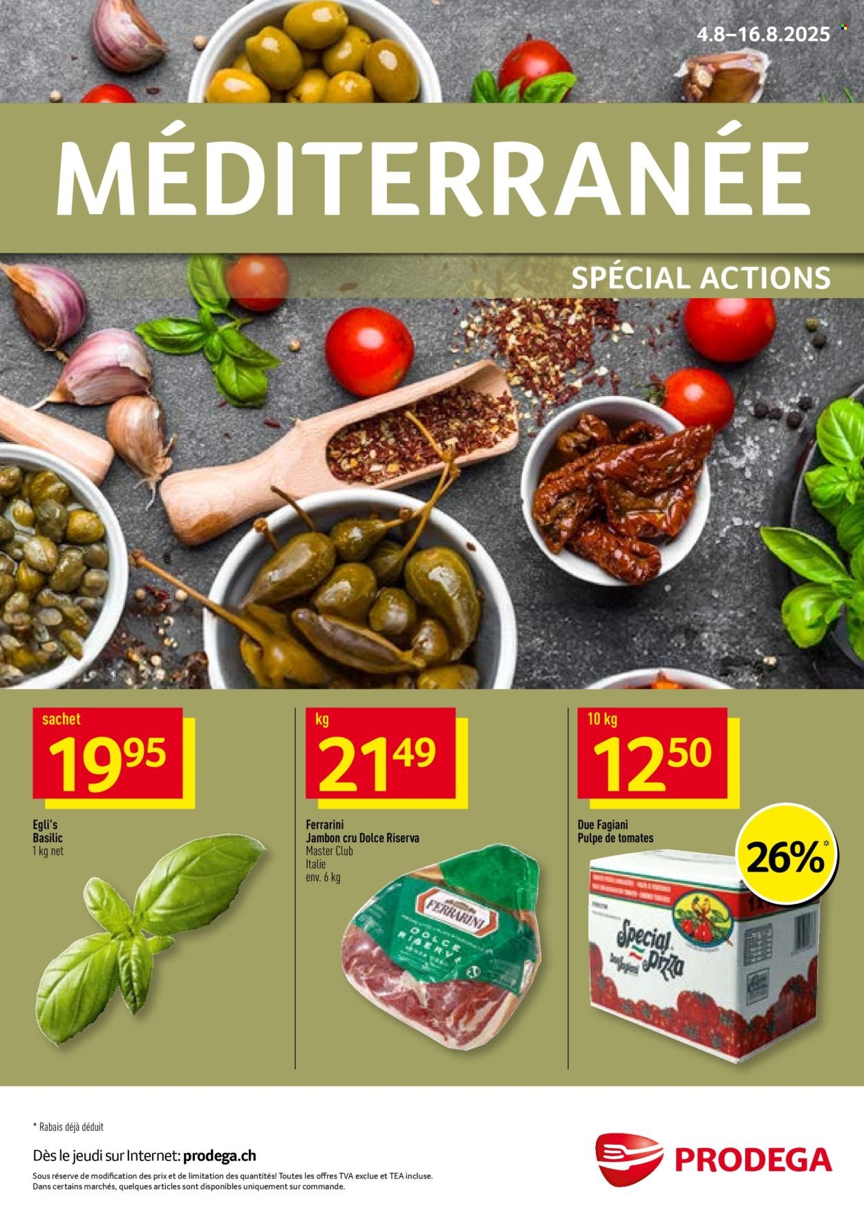 PRODEGA Prospekt - Méditerranée (2025-08-04 - 2025-08-16)