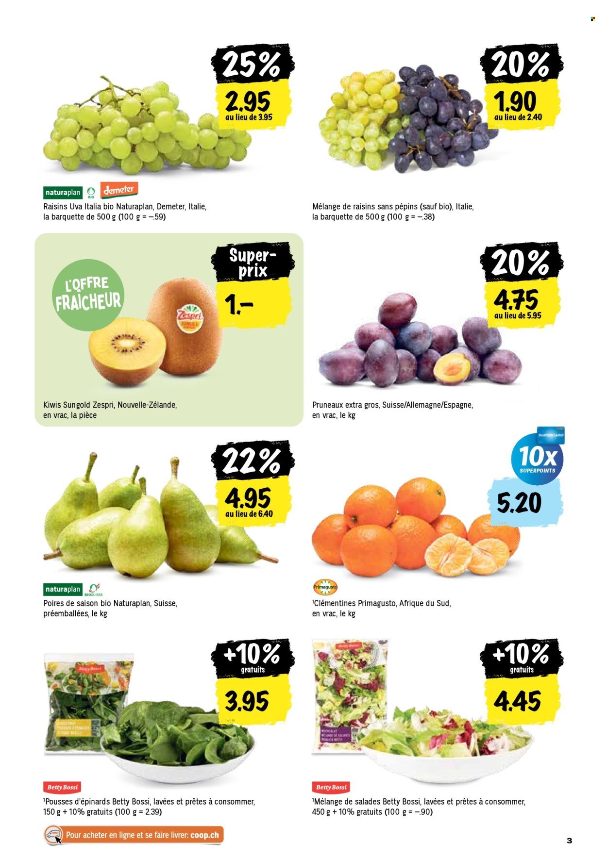COOP Prospekt - Les actions Coop (2025-09-11 - 2025-09-17)