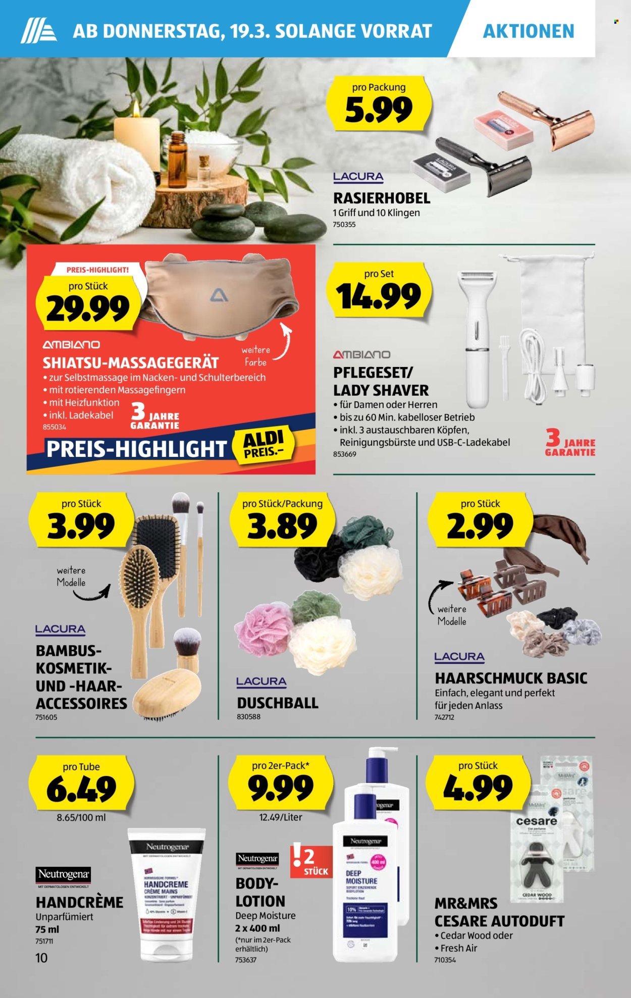 ALDI Prospekt - Vom 19.3.2026 (2026-03-19 - 2026-03-25)