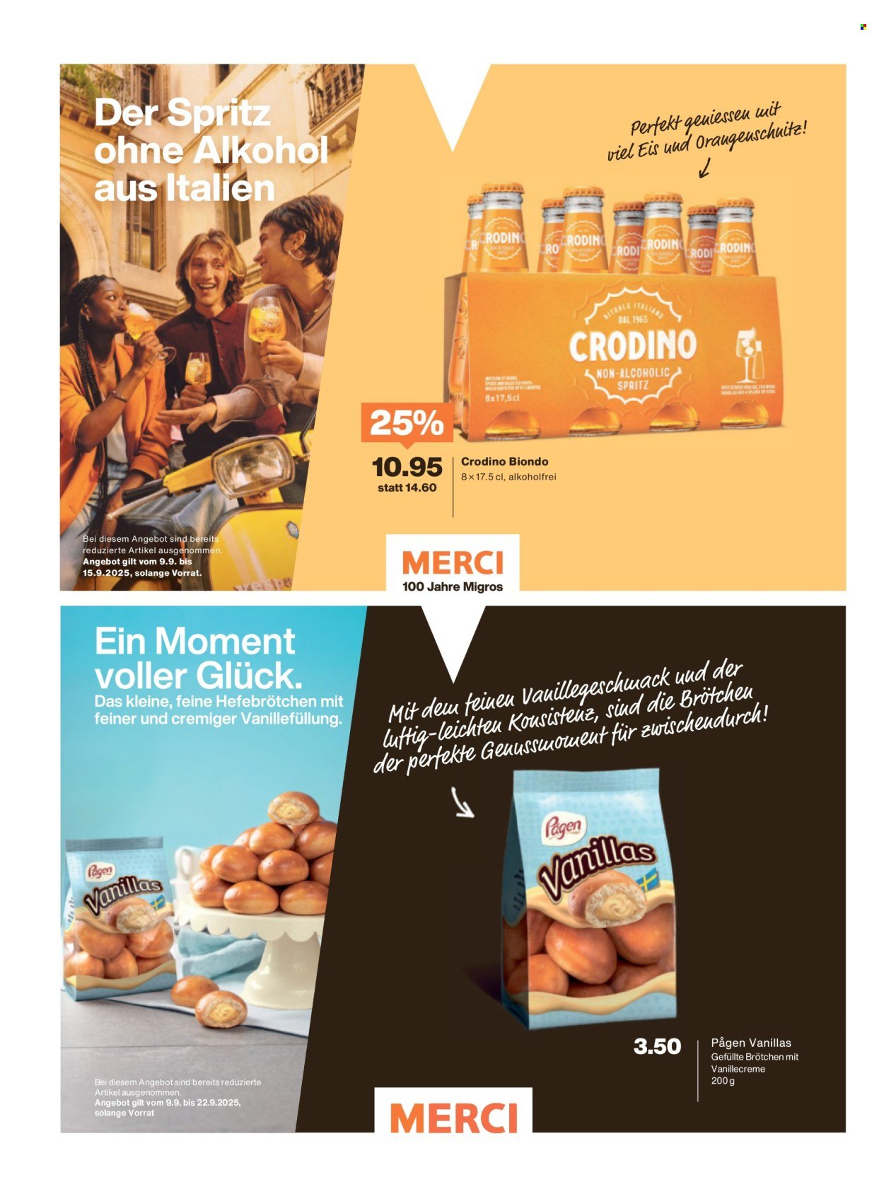 MIGROS Prospekt - Vom 9.9.2025 (2025-09-09 - 2025-09-15)
