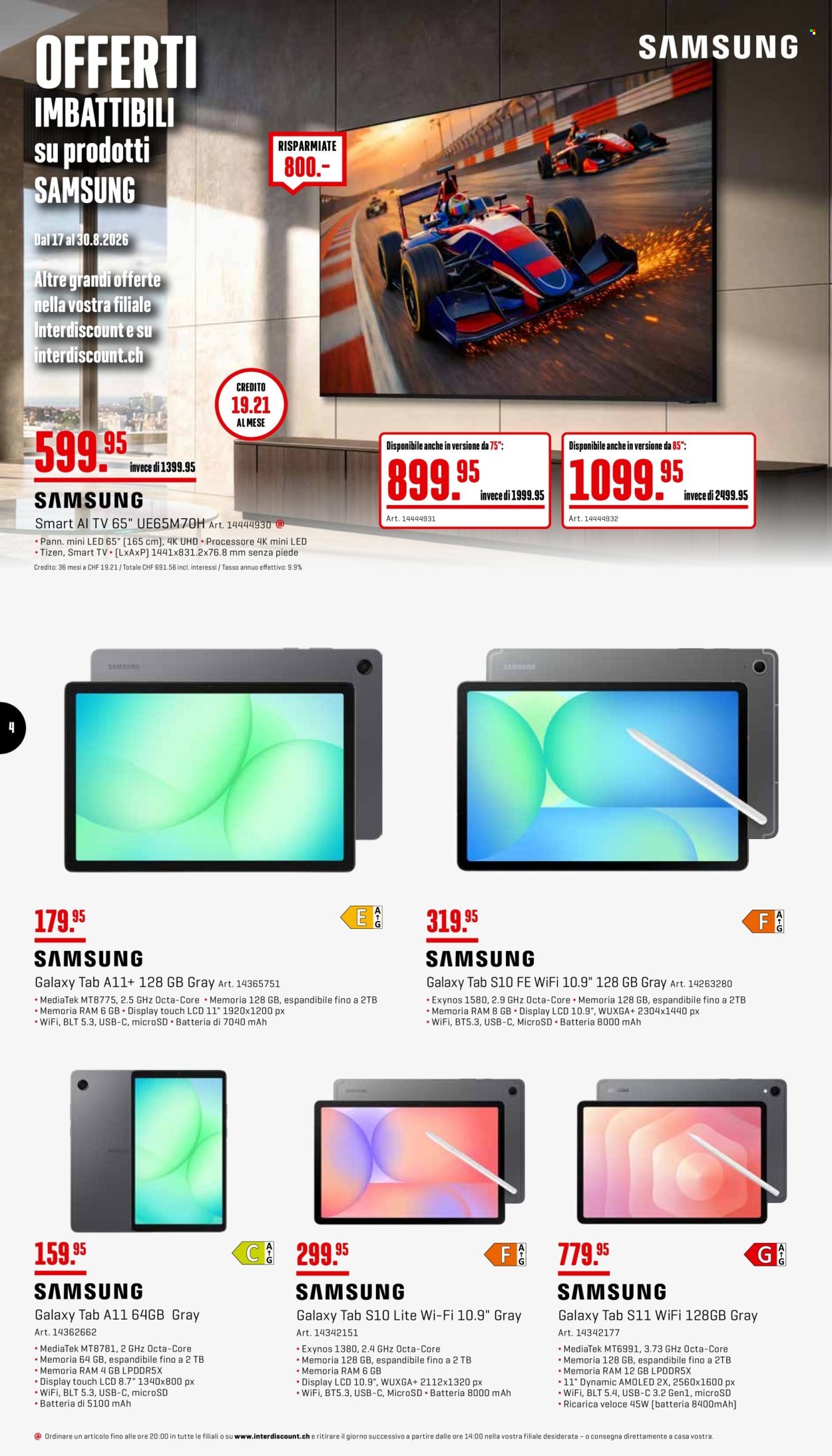 INTERDISCOUNT Prospekt - Vom 17.8.2026