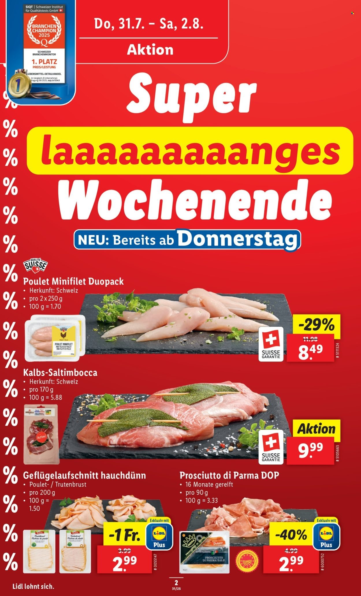 LIDL Prospekt - KW 31 (2025-07-31 - 2025-08-06)