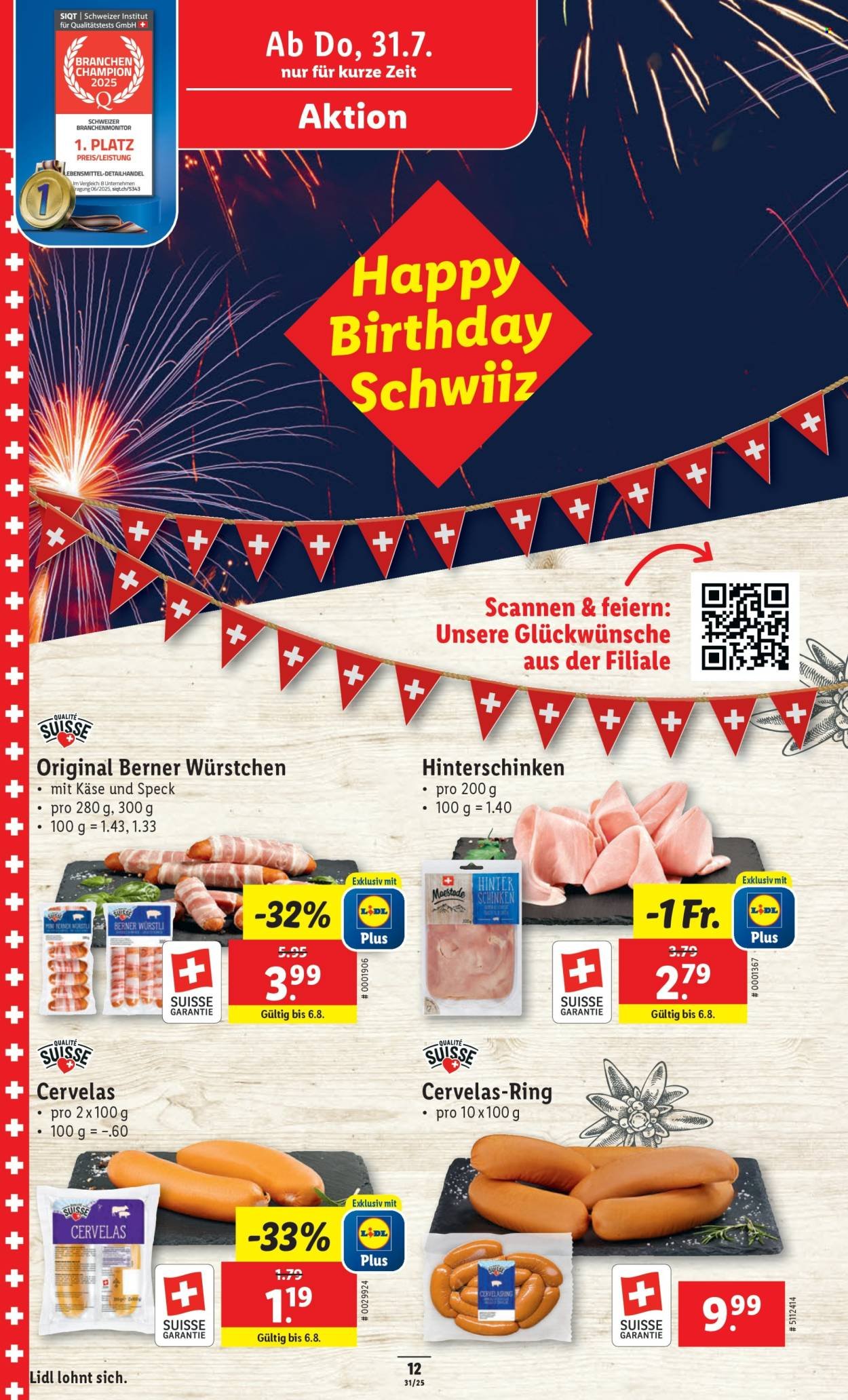 LIDL Prospekt - KW 31 (2025-07-31 - 2025-08-06)