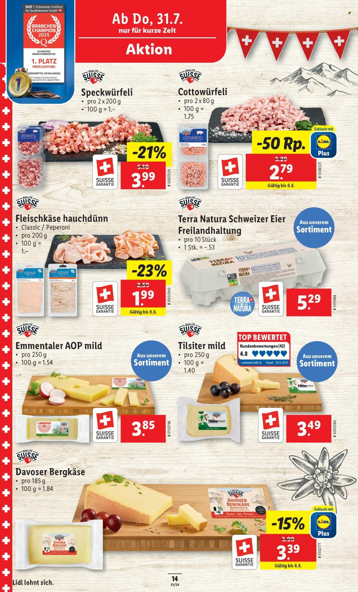 LIDL Prospekt - KW 31 (2025-07-31 - 2025-08-06)