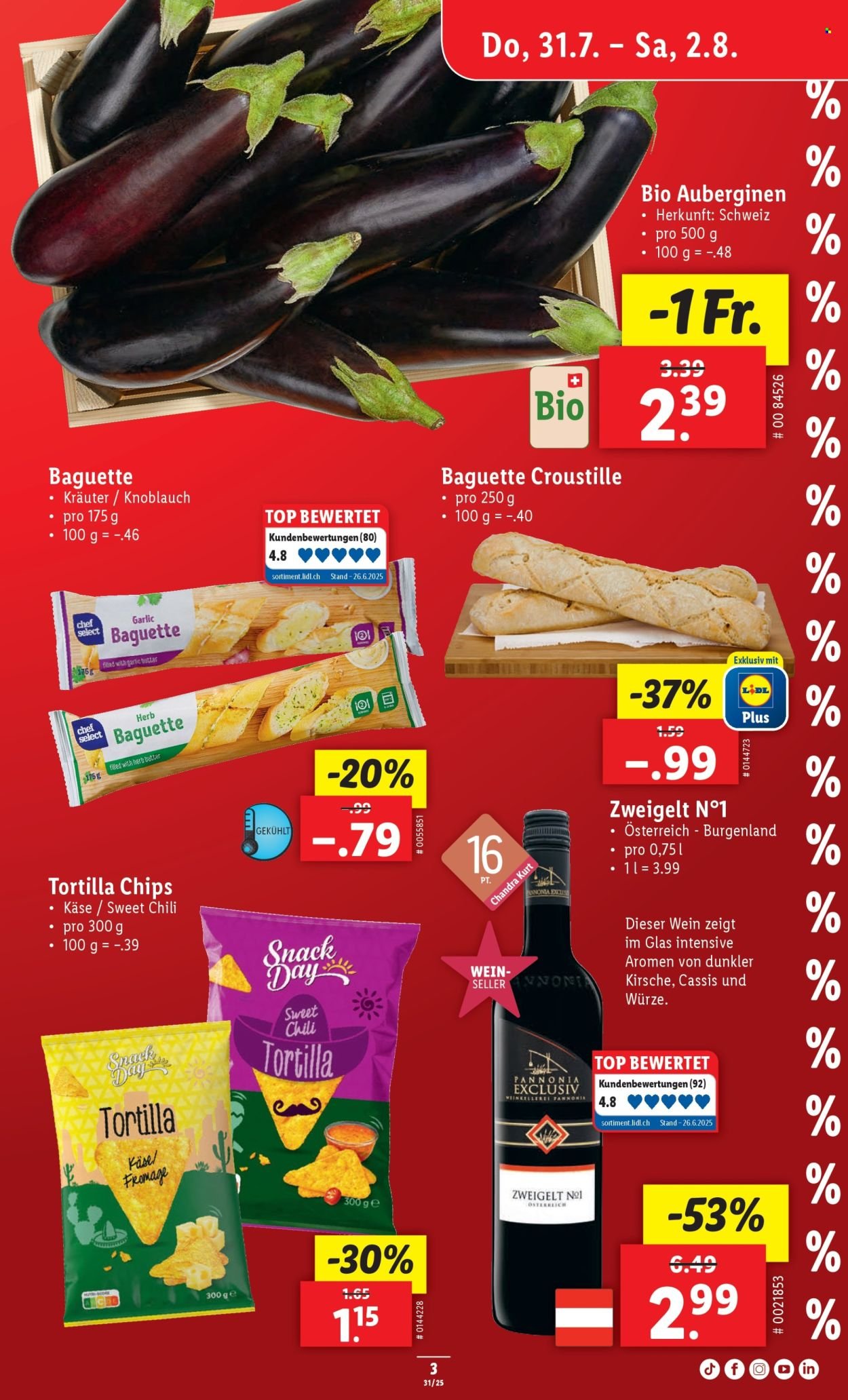 LIDL Prospekt - KW 31 (2025-07-31 - 2025-08-06)