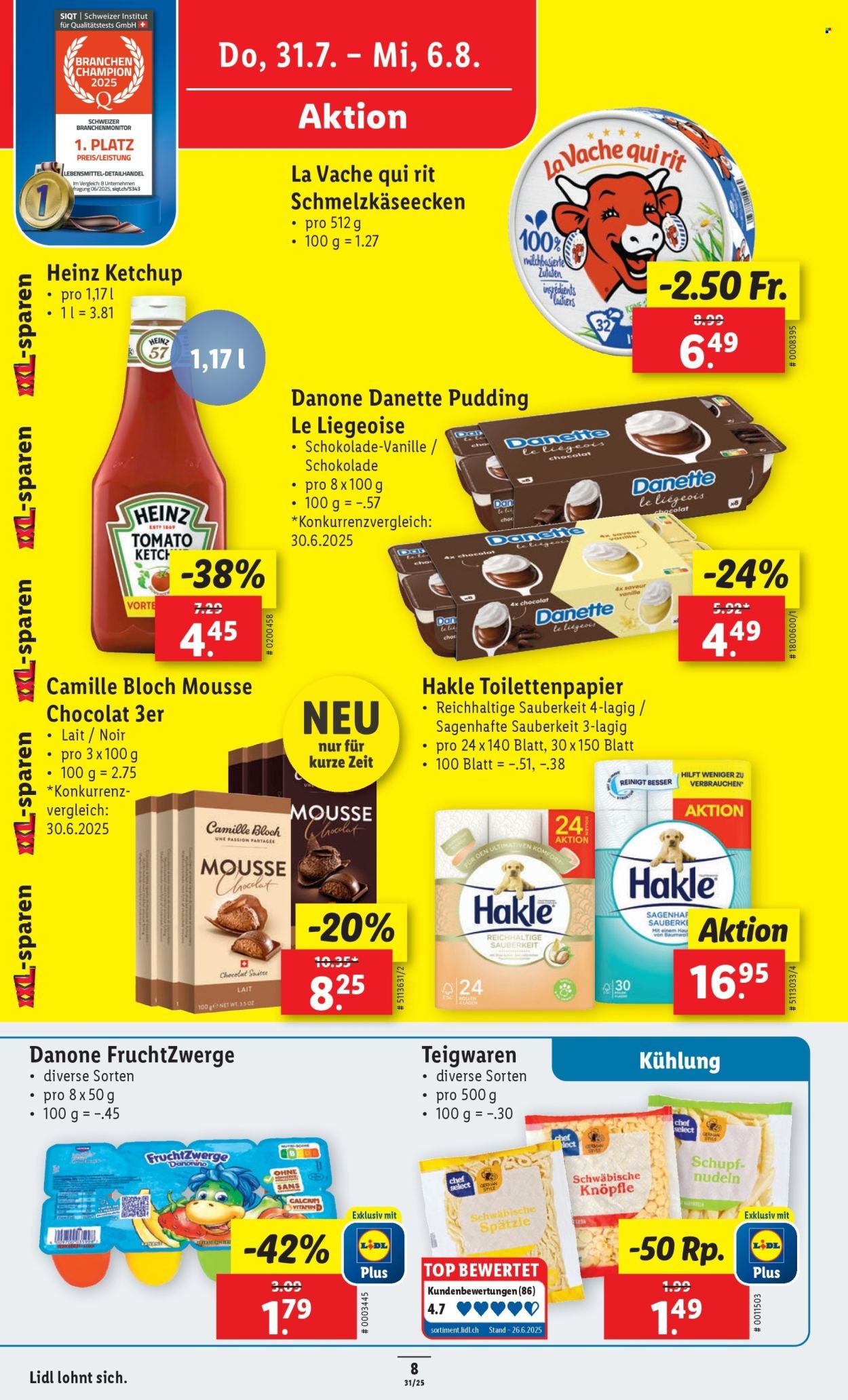 LIDL Prospekt - KW 31 (2025-07-31 - 2025-08-06)