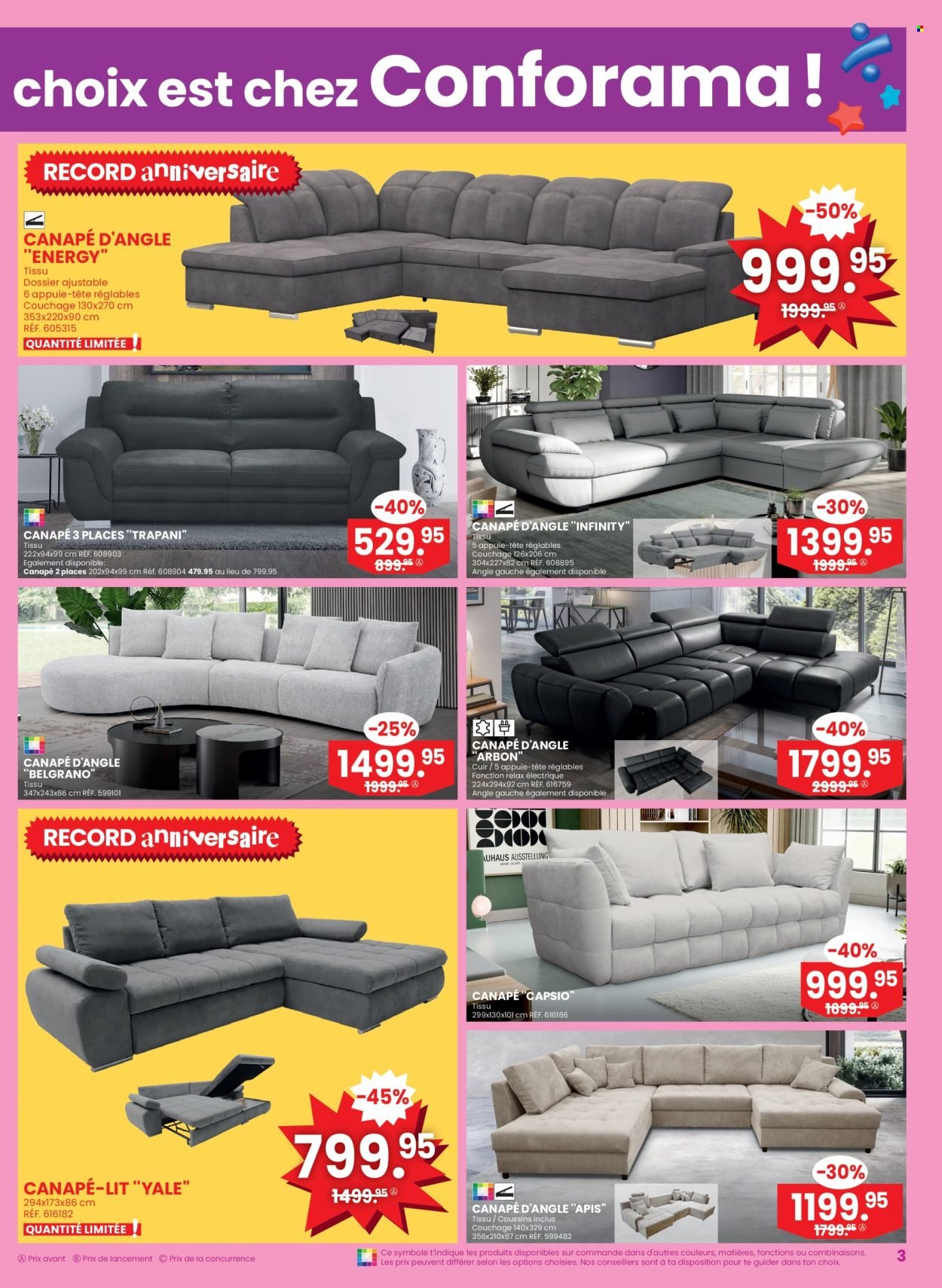 CONFORAMA Prospekt - Catalogue n° 35 (2025-08-27 - 2025-09-09)
