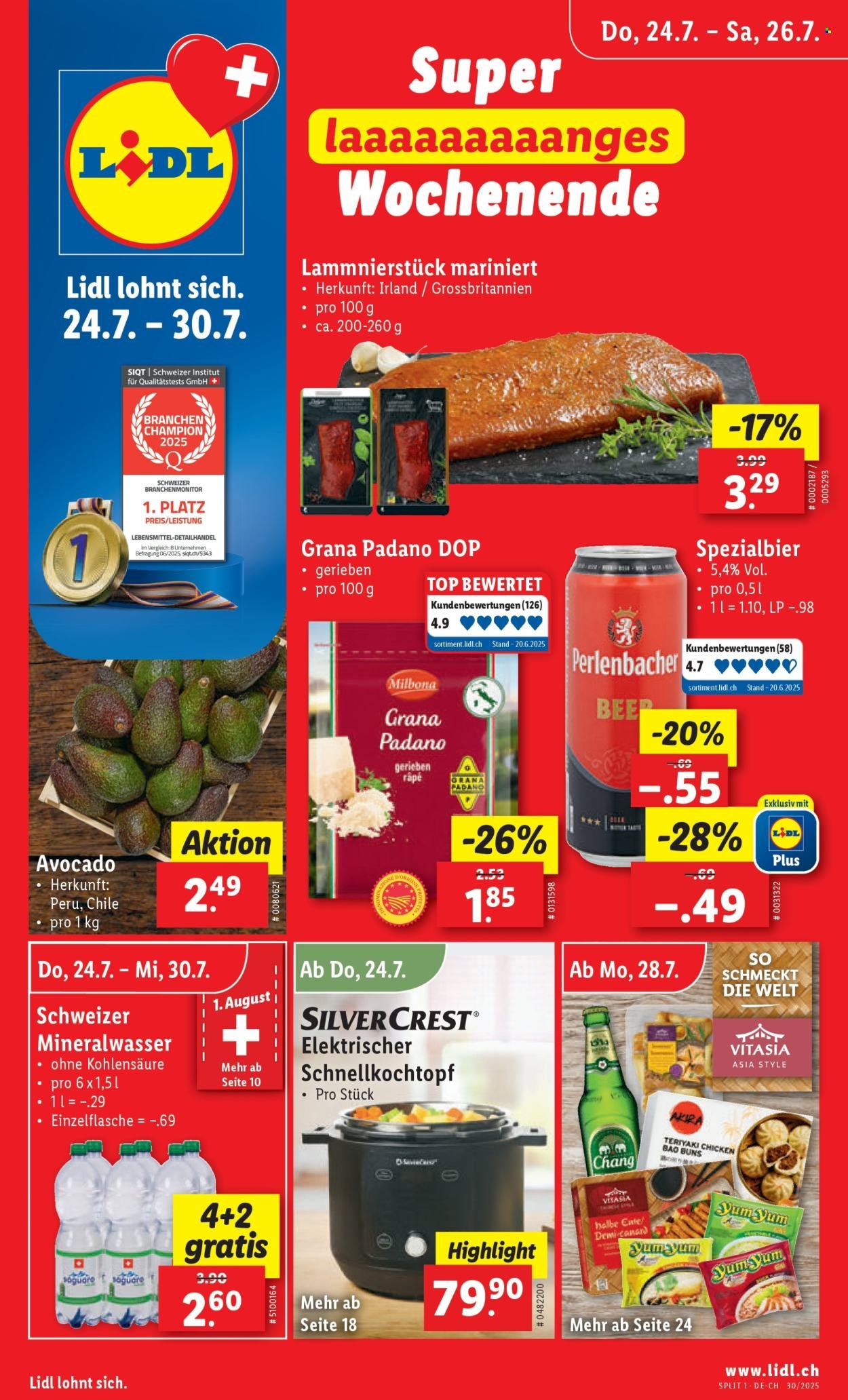 LIDL Prospekt - KW 30 (2025-07-24 - 2025-07-30) | 1