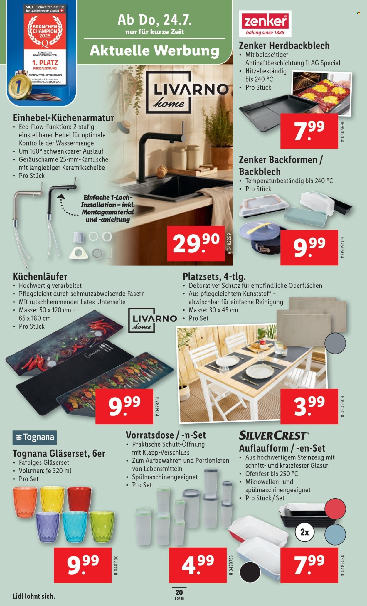 LIDL Prospekt - KW 30 (2025-07-24 - 2025-07-30)