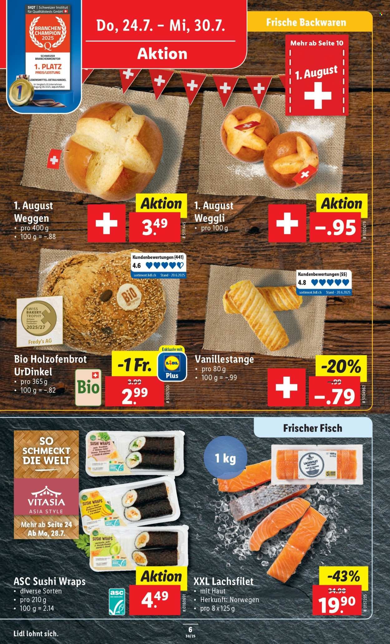 LIDL Prospekt - KW 30 (2025-07-24 - 2025-07-30)