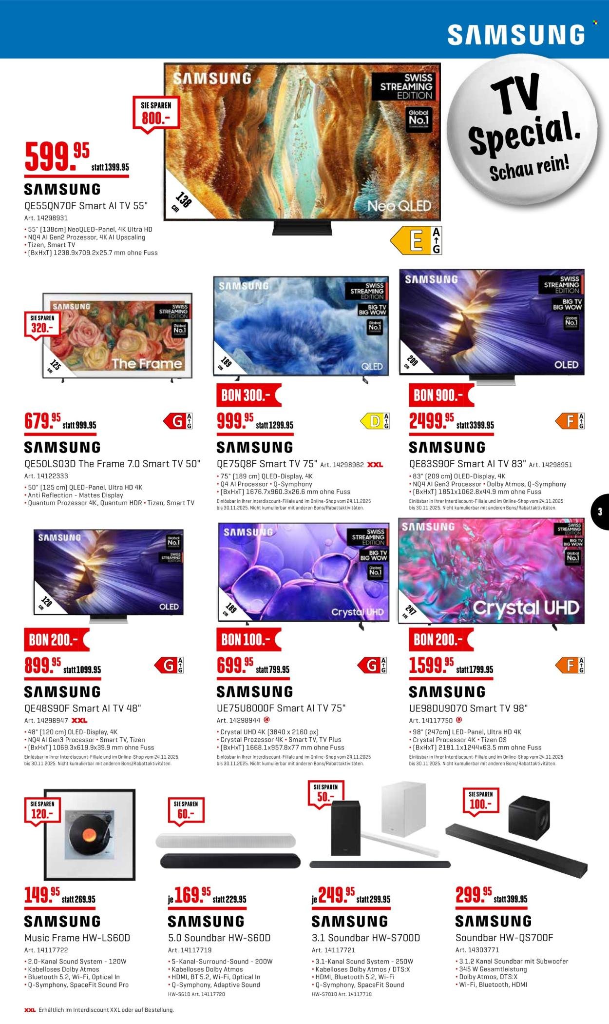 INTERDISCOUNT Prospekt - Vom 24.11.2025 (2025-11-24 - 2025-11-30) | 3